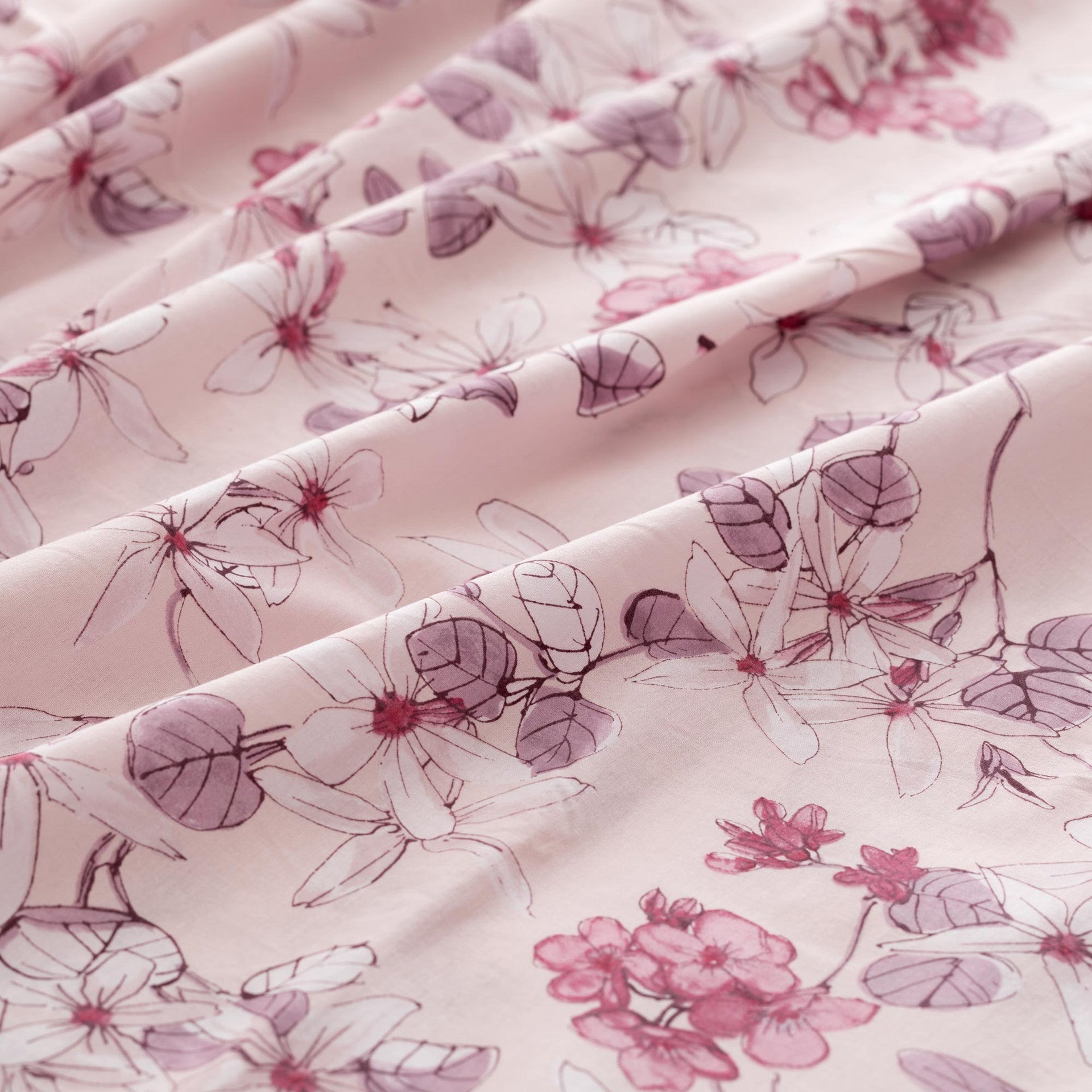 Completo Lenzuola Cotone Stampato Zoe