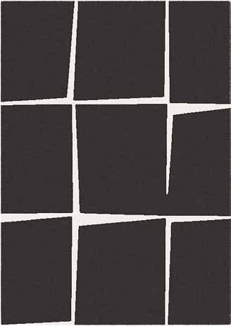 Tappeto Soggiorno Blend Quadri Grandi Soggiorno Moreali Tessile Casa 120 x 170 Nero