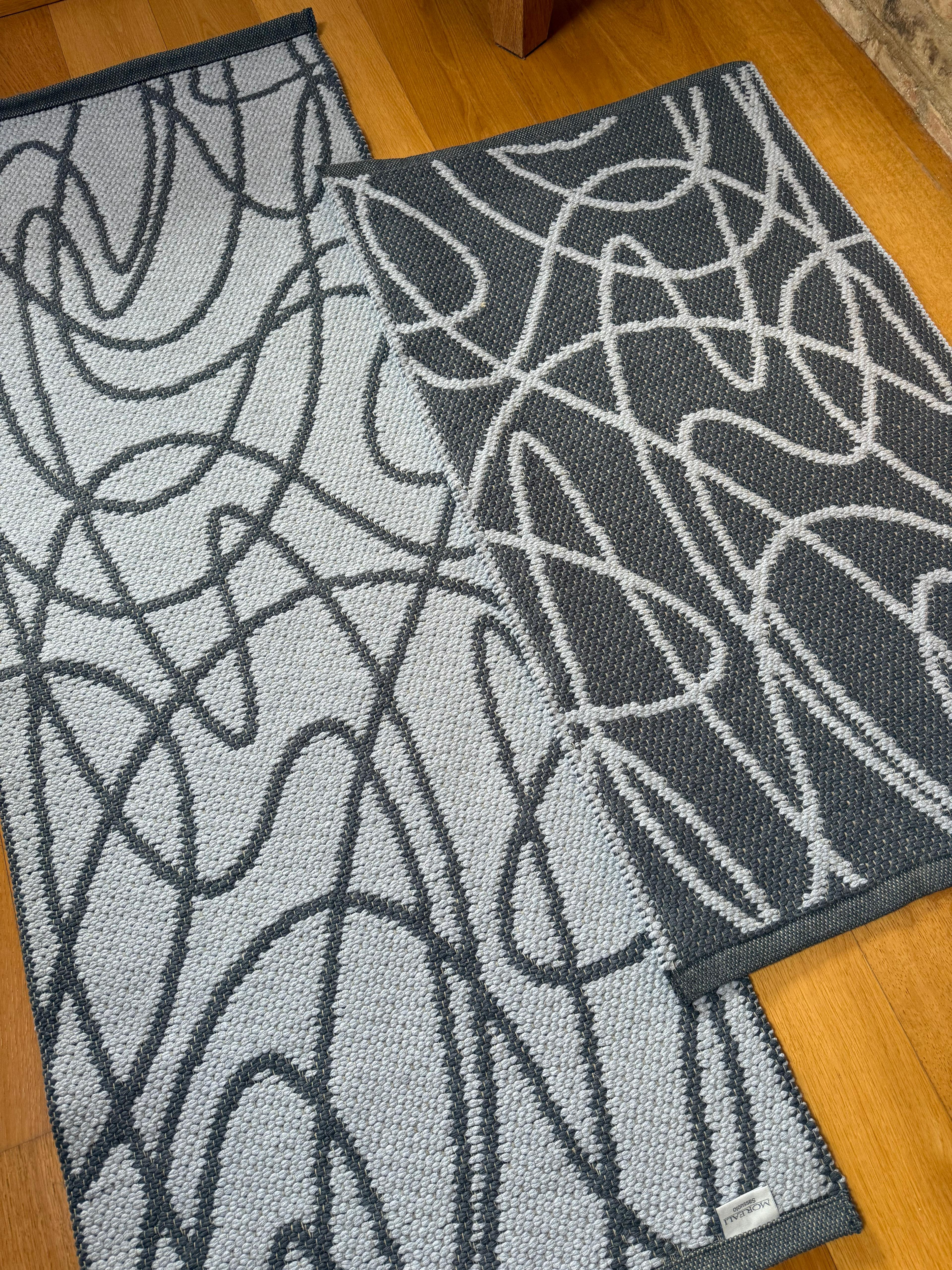 Tappeto Artigianale Lino/Cotone ABSTRACT Soggiorno Moreali Tessile Casa