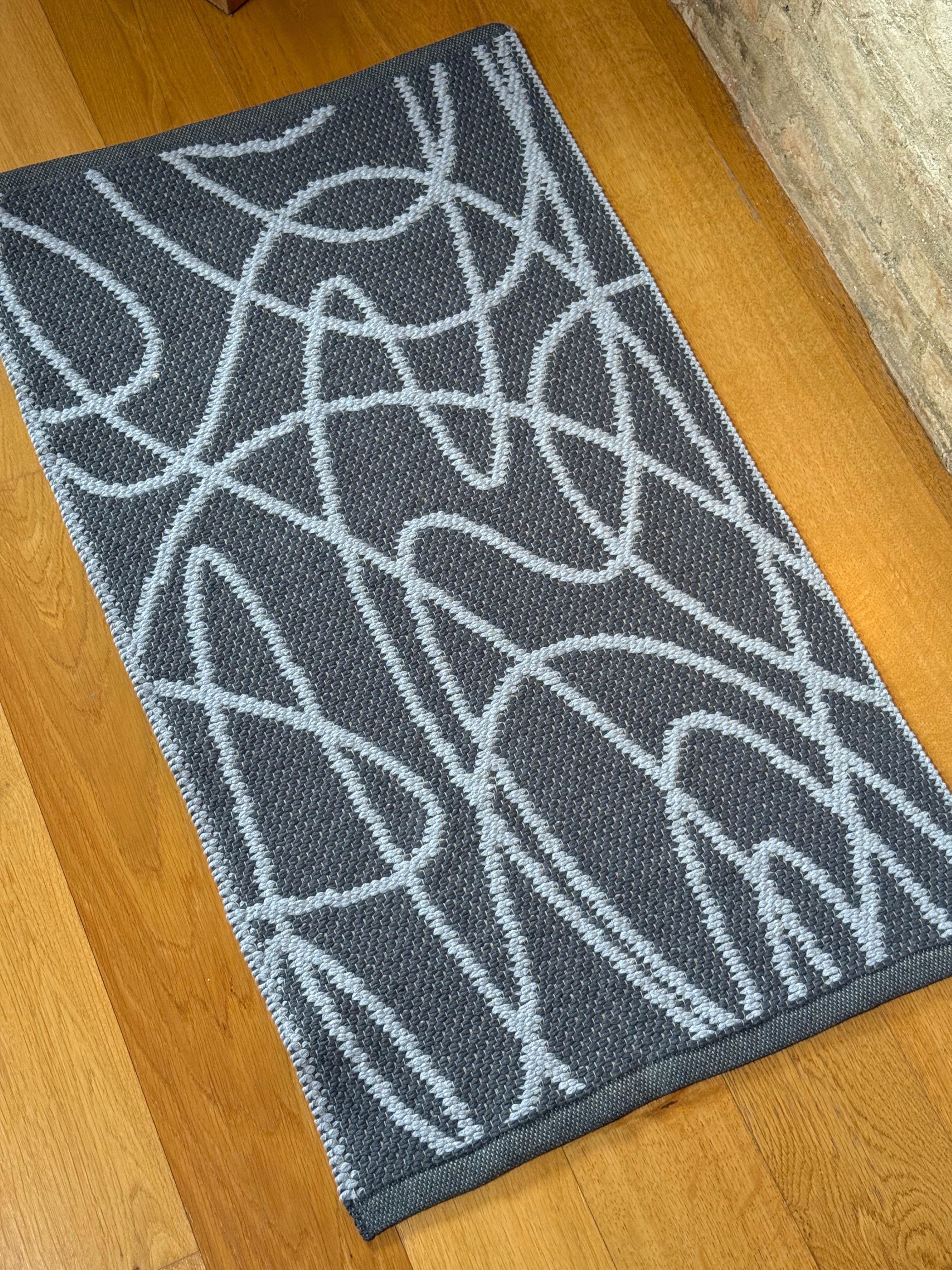 Tappeto Artigianale Lino/Cotone ABSTRACT Soggiorno Moreali Tessile Casa