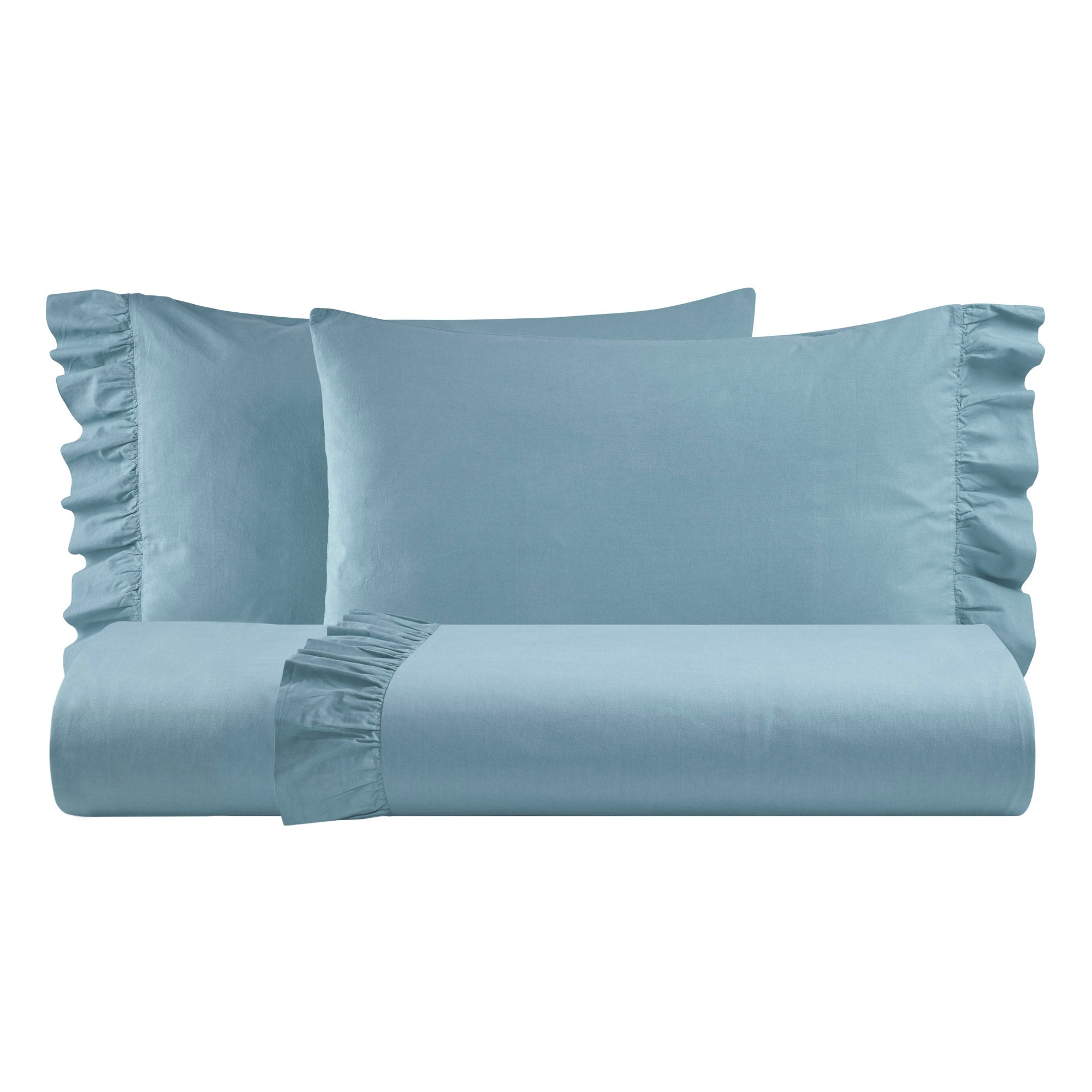 FINE SERIE Parure Lenzuola No-Stiro FRAPPA LAB Letto Moreali Tessile Casa