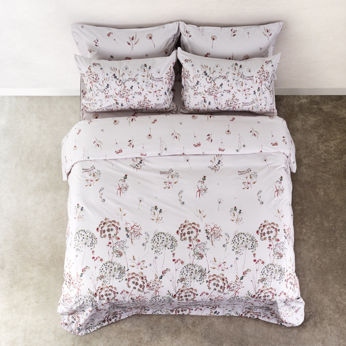 POPUP - Parure Copripiumino Double Day Dream 2677 Letto Cogal Matrimoniale Verde