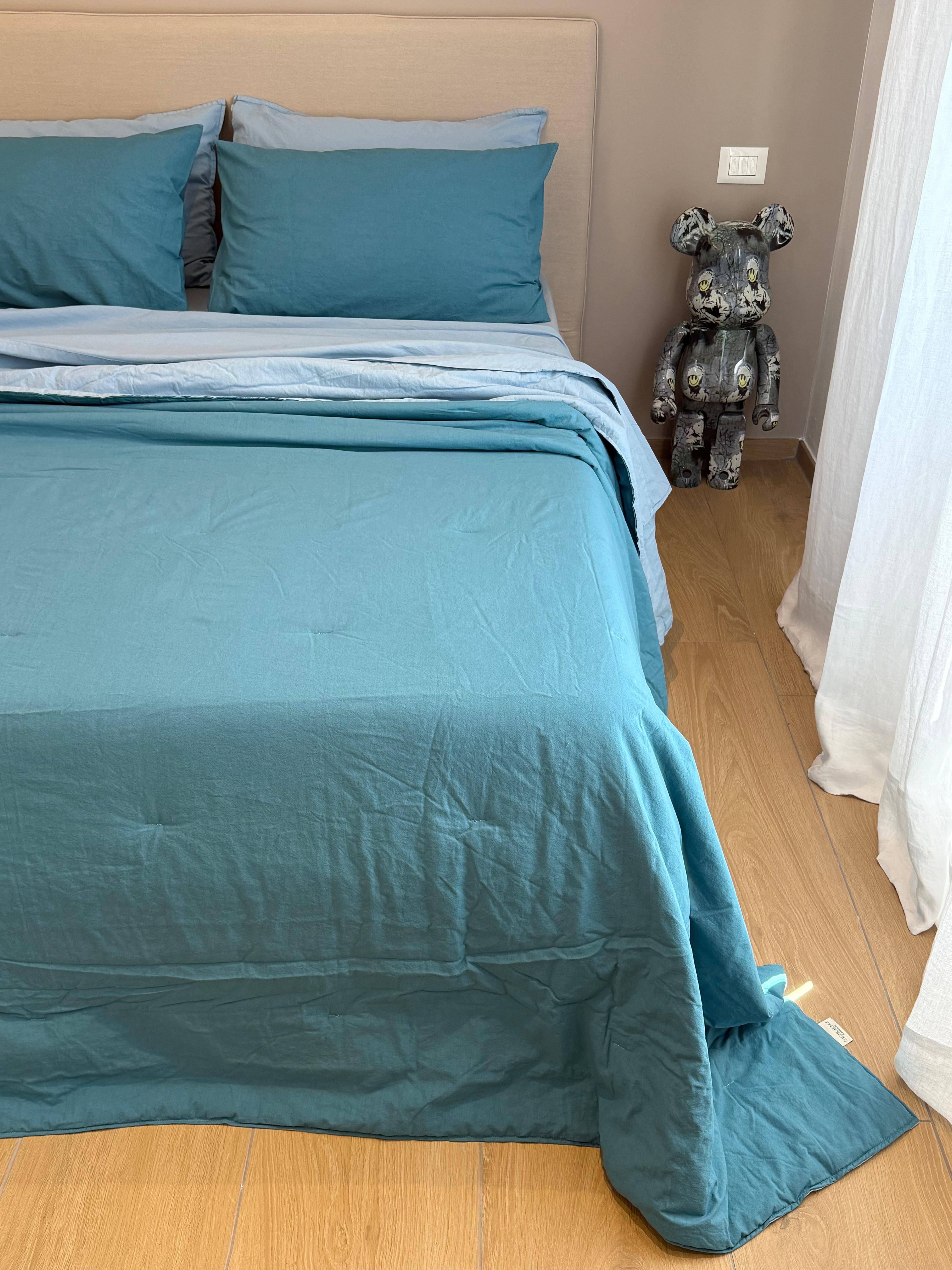 Trapuntino No-Stiro DOUBLE CENTO Letto Moreali Tessile Casa