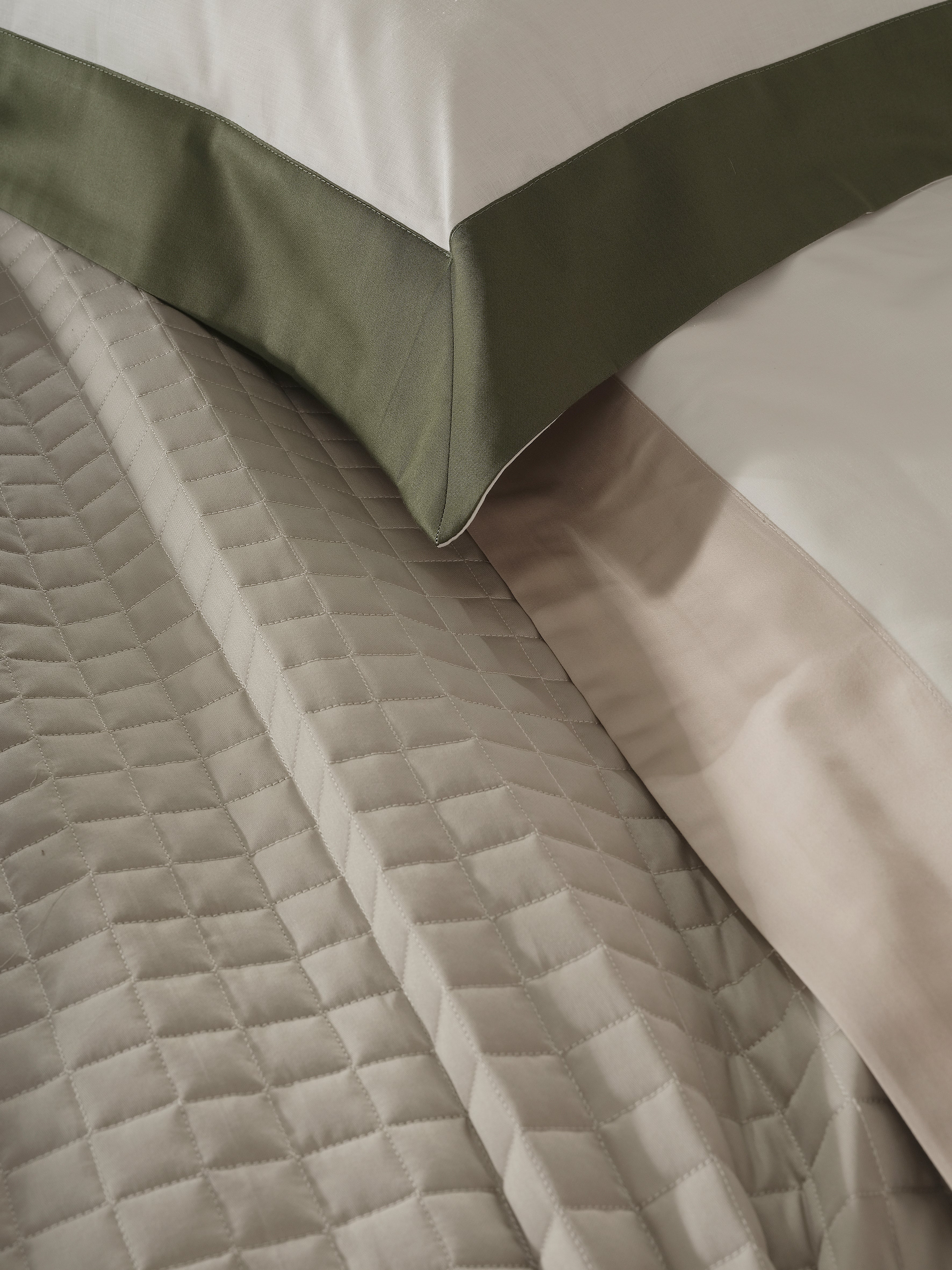 Trapuntino Raso di Cotone Luxury Letto Moreali Tessile Casa