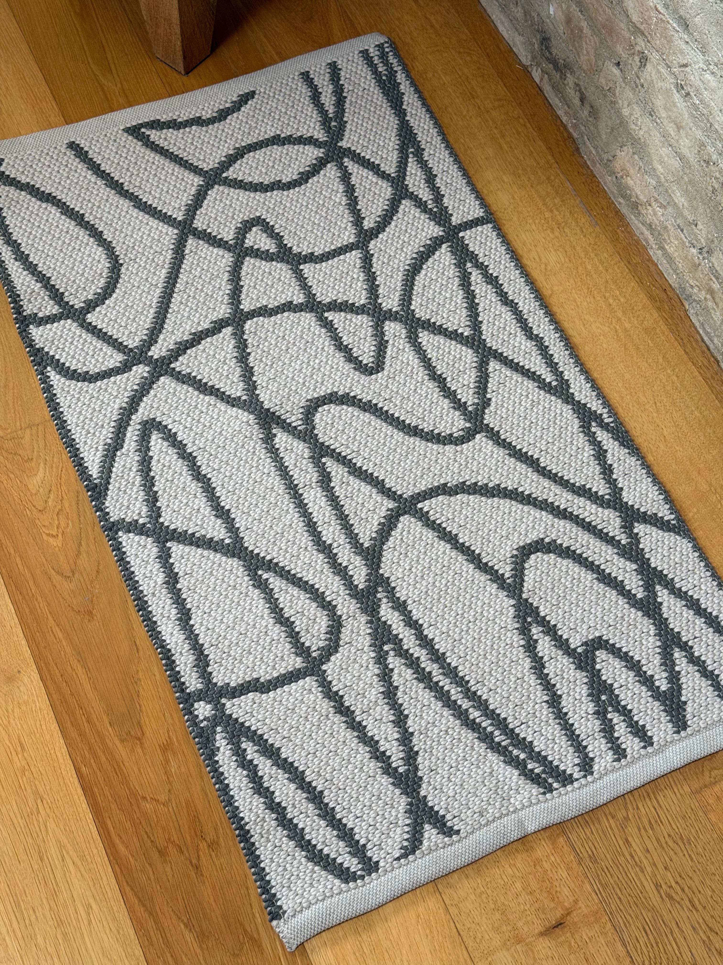 Tappeto Artigianale Lino/Cotone ABSTRACT Soggiorno Moreali Tessile Casa