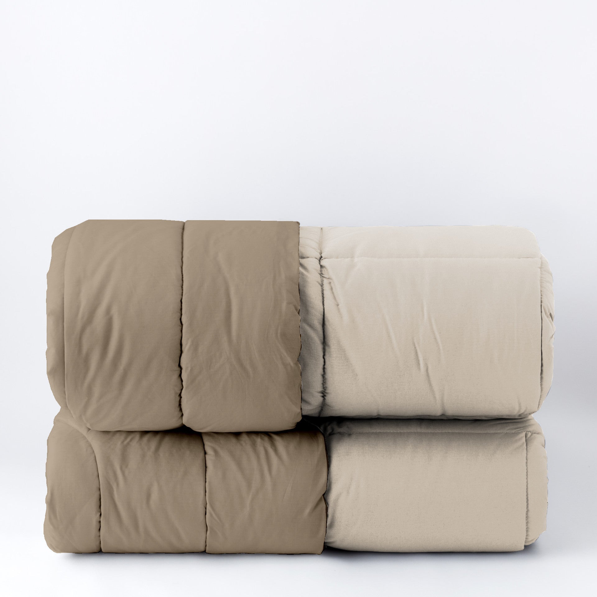 Trapunta MEDIA 200g Passepartout Letto Riviera Matrimoniale 260 x 270 Marron Glacè