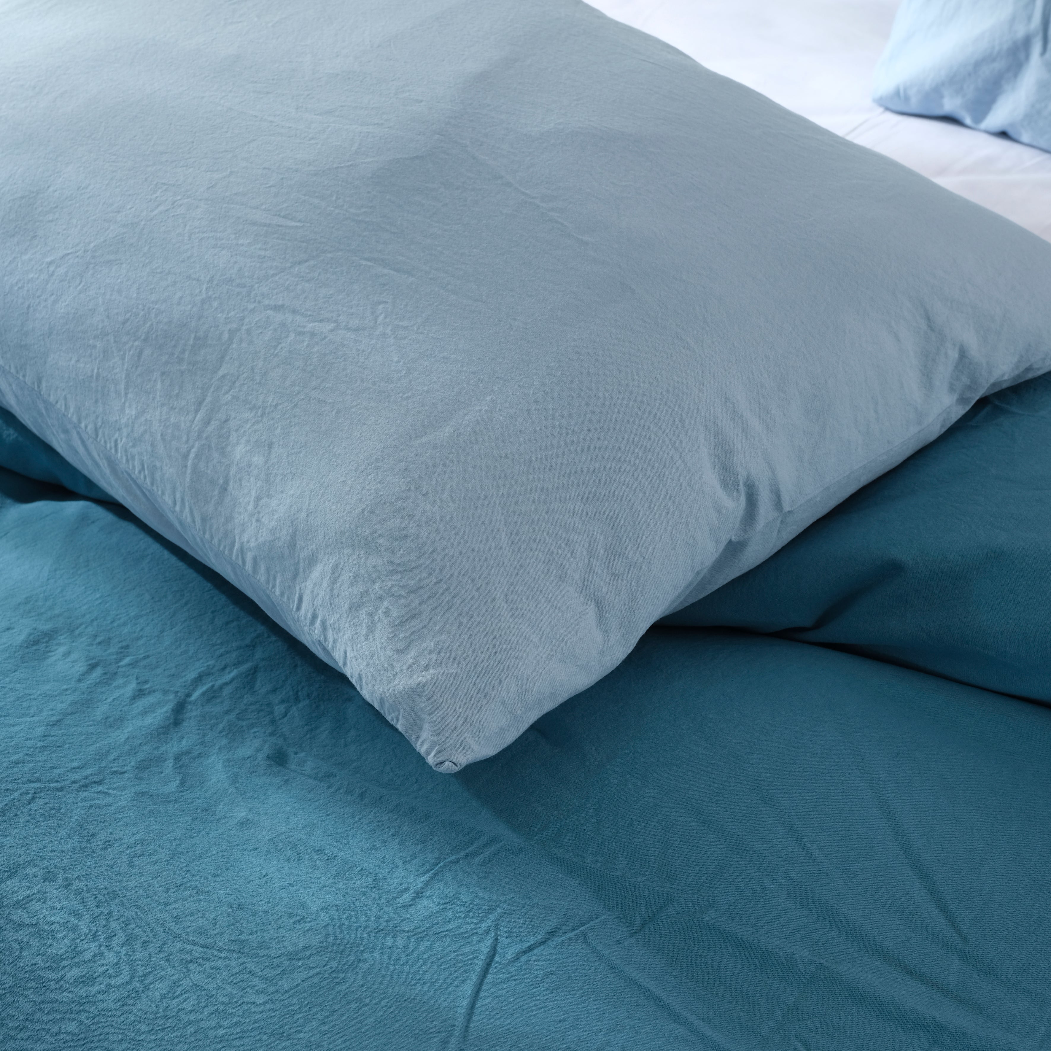 FINE SERIE Parure Copripiumino No-Stiro ESSENZIALE Singolo Letto Moreali Tessile Casa