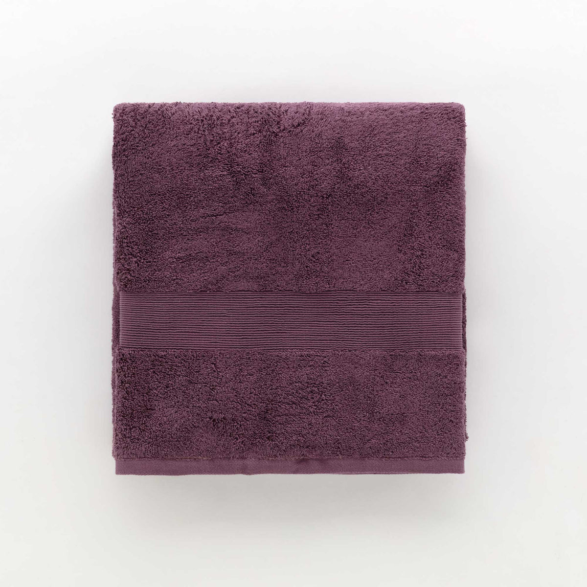 Telo Doccia BORDURA Bagno Moreali Tessile Casa 100 x 150 Viola Ametista