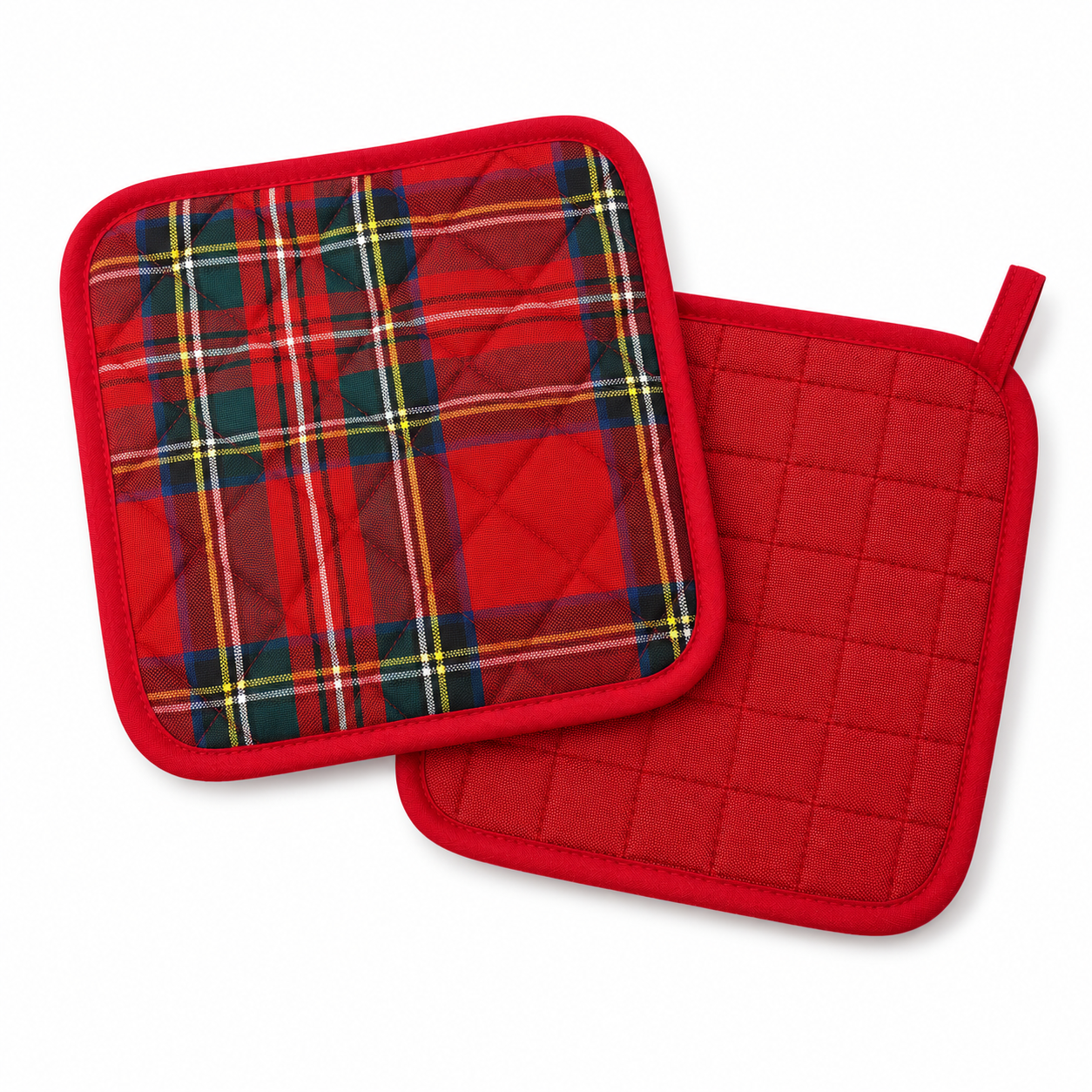 Set 2 Presine Tinto Filo HOLLY + Rosso Cucina Bossi x Moreali 20 x 20 Tinto Filo