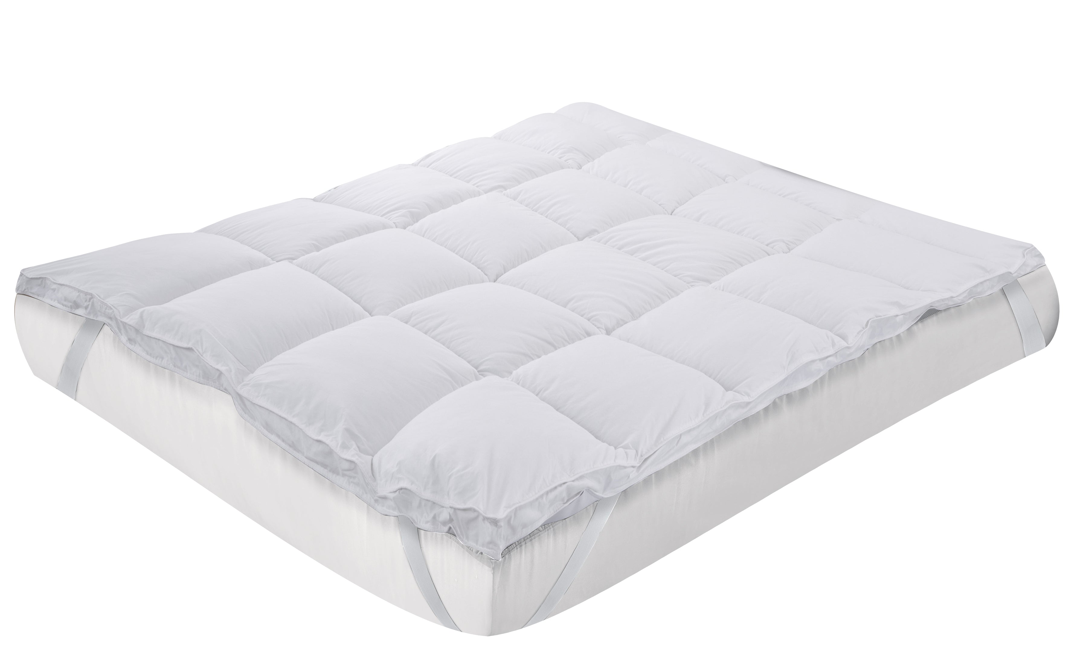 Topper in Fibra 1000 Materasso Niucci Singolo 80 x 190 Bianco