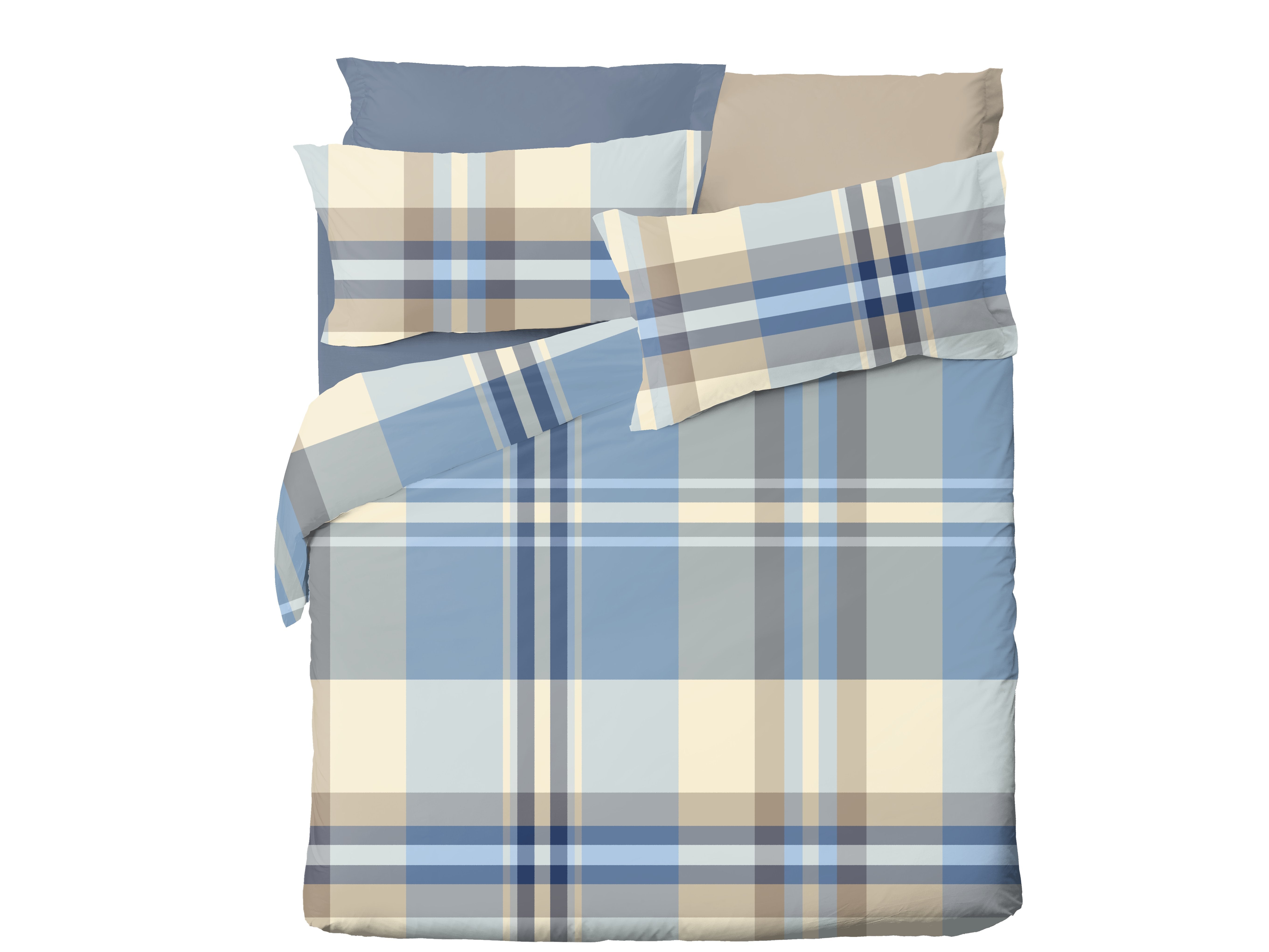 Parure Lenzuola BOSSI Dunbar Letto Bossi