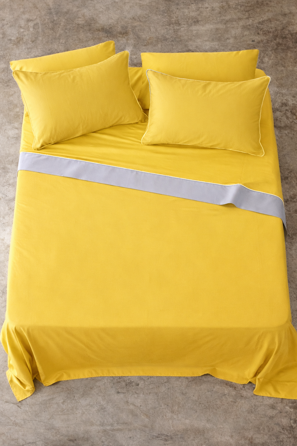 Completo Lenzuola Raso Satin Finesse Letto Moreali Tessile Casa