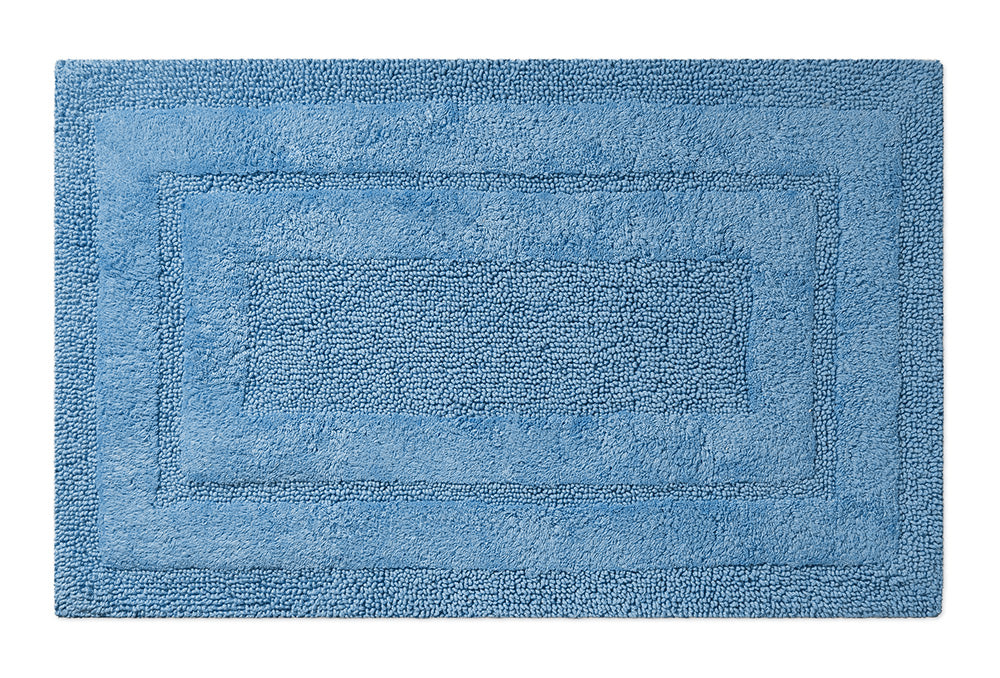 Tappeto Bagno Tinta Unita BOURDON Bagno Home Philosophy 50 x 50 Mediterraneo