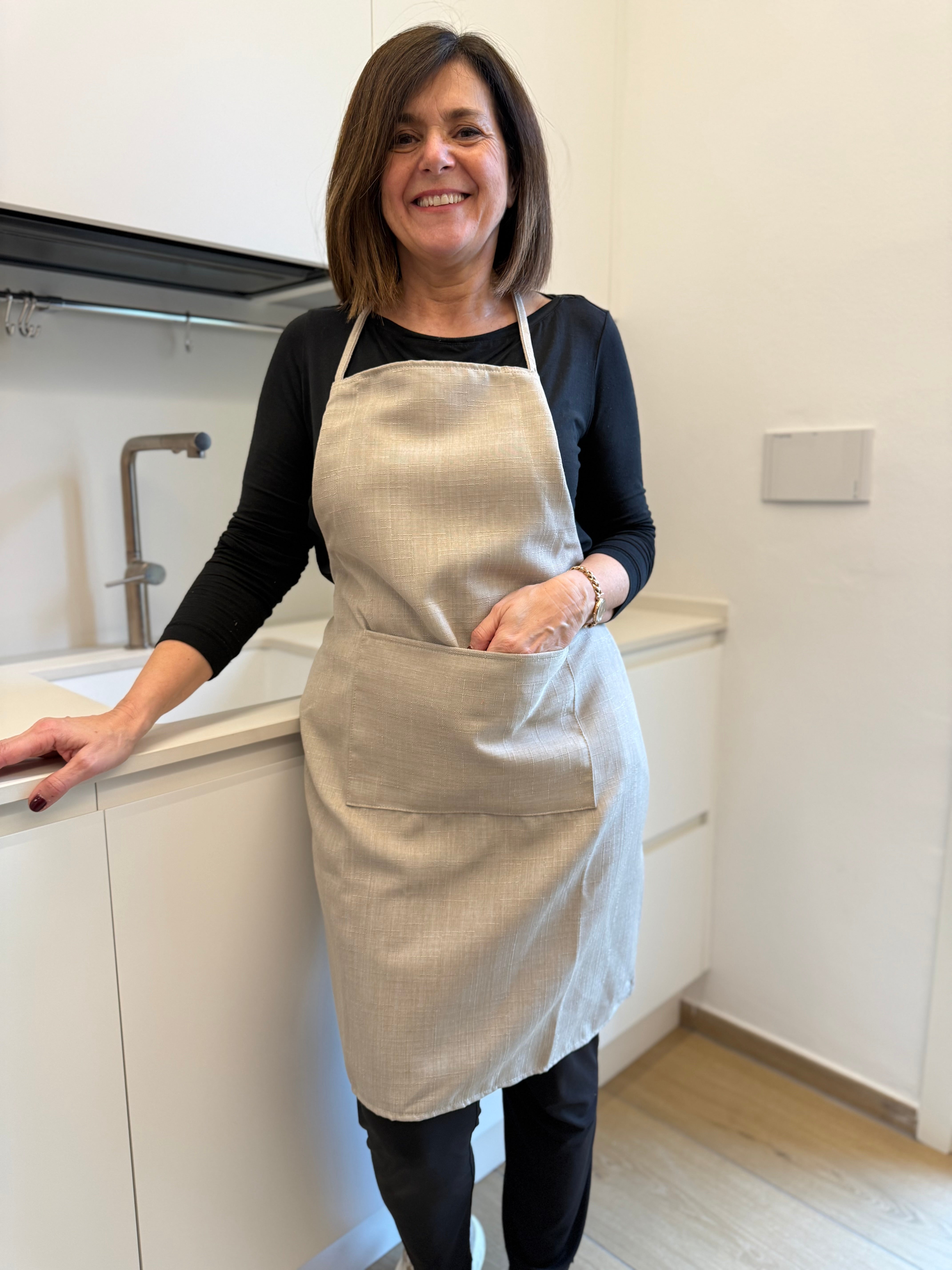 Grembiule Regolabile Antimacchia Cucina Moreali Tessile Casa Taglia Unica Corda