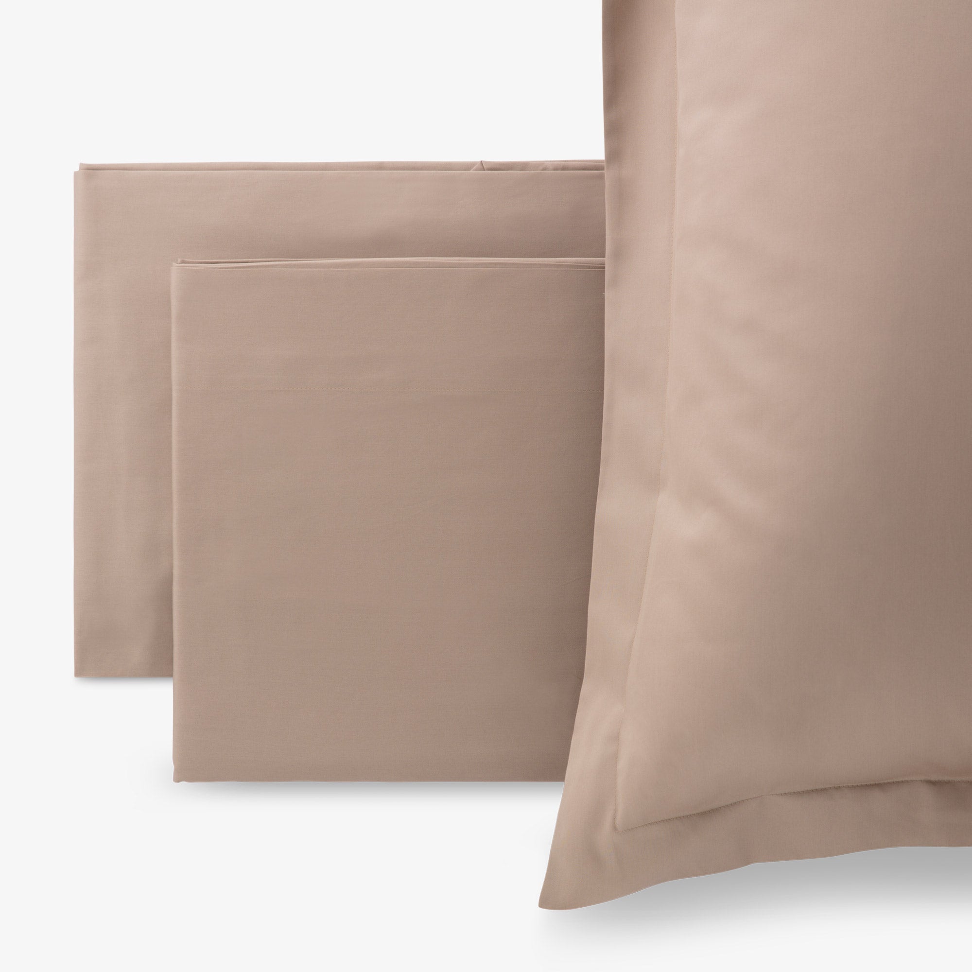 Federe Raso 300TC CHARME Letto Moreali Tessile Casa 52 x 82 cm Tortora