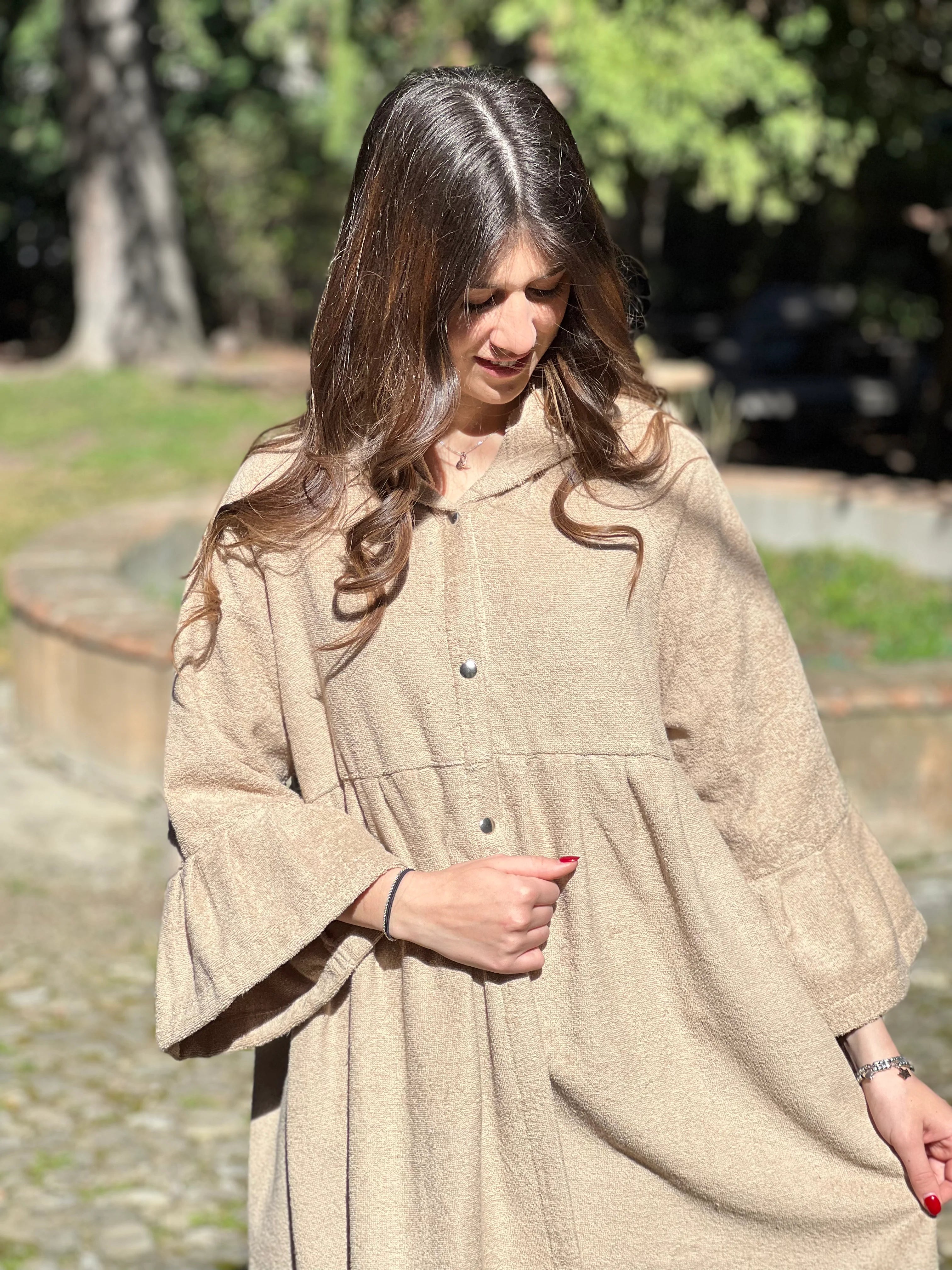 POPUP - Accappatoio FRAPPA Made in Italy Bagno Moreali Tessile Casa