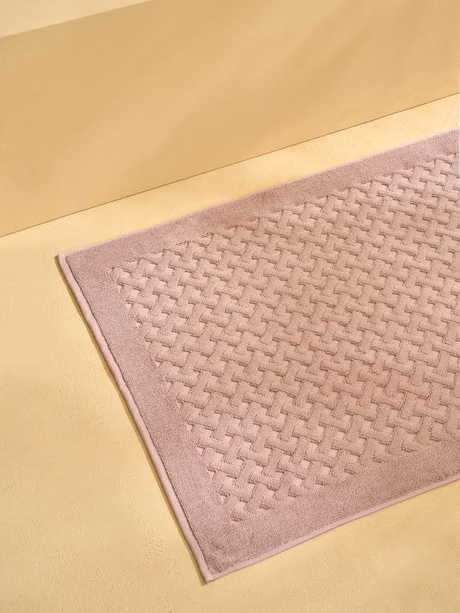 Tappeto Gommato in Spugna Intrecciata CAREZZA Bagno Moreali Tessile Casa