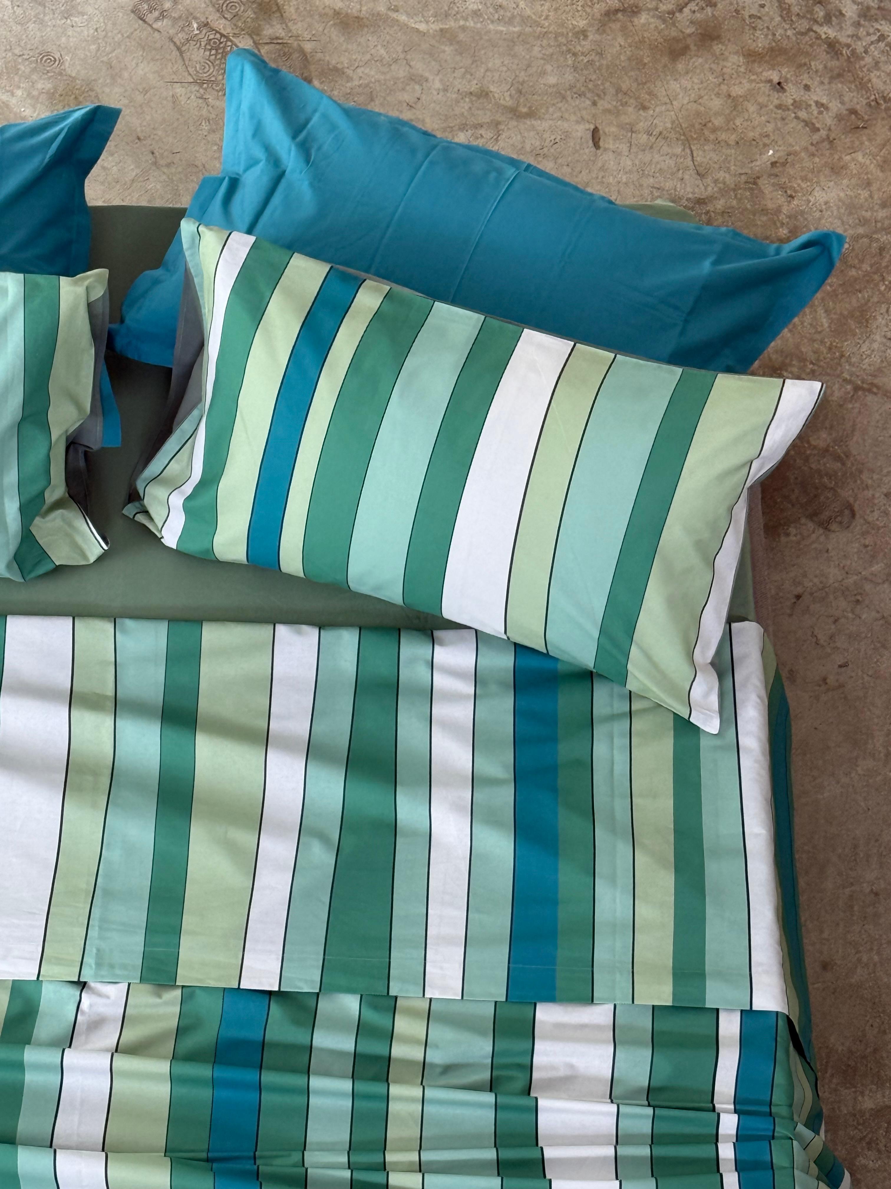 Parure Lenzuola Copriletto BAIADERA Letto Moreali Tessile Casa