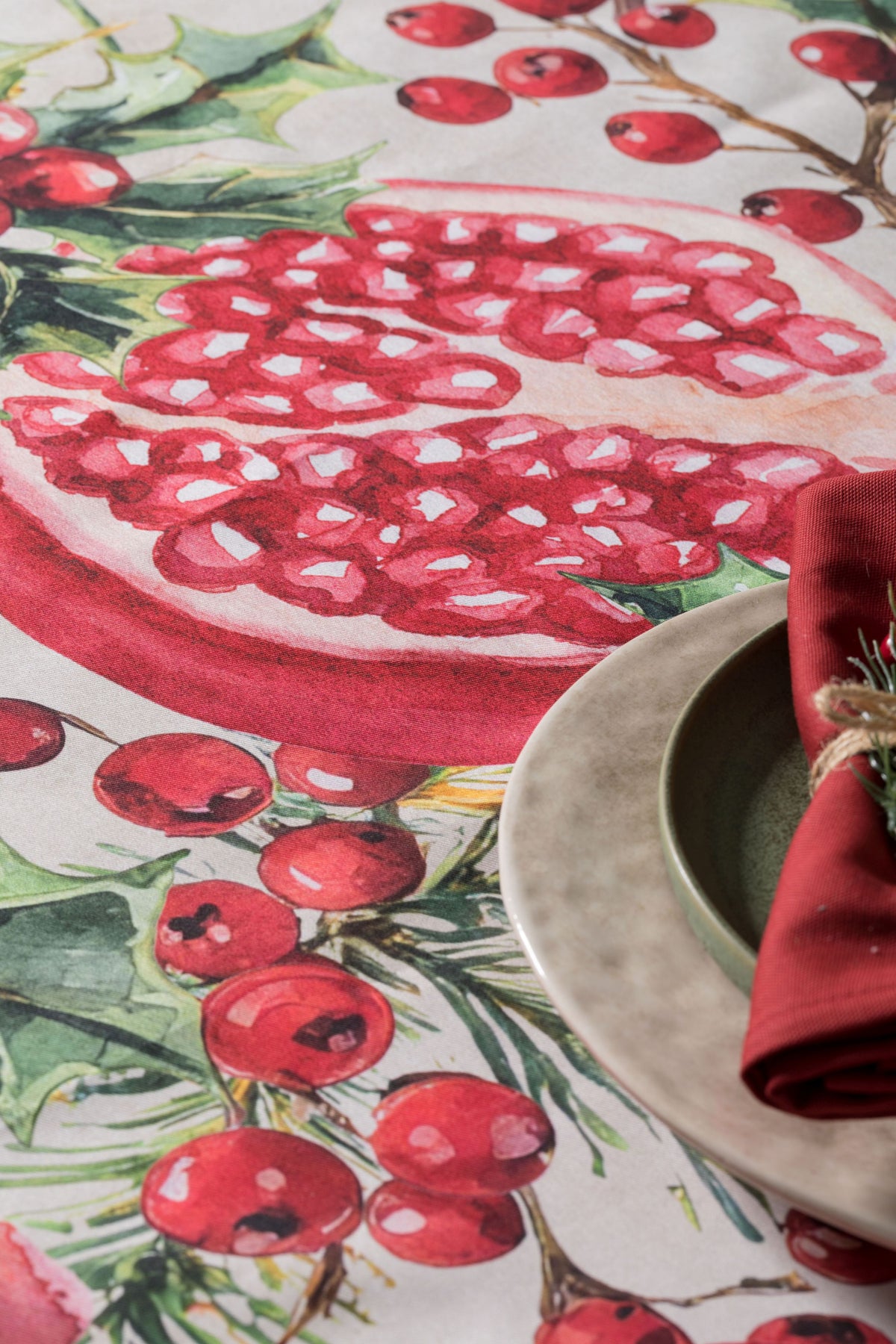 Tovaglia Twill Cotone Antimacchia CAROL Cucina Moreali Tessile Casa
