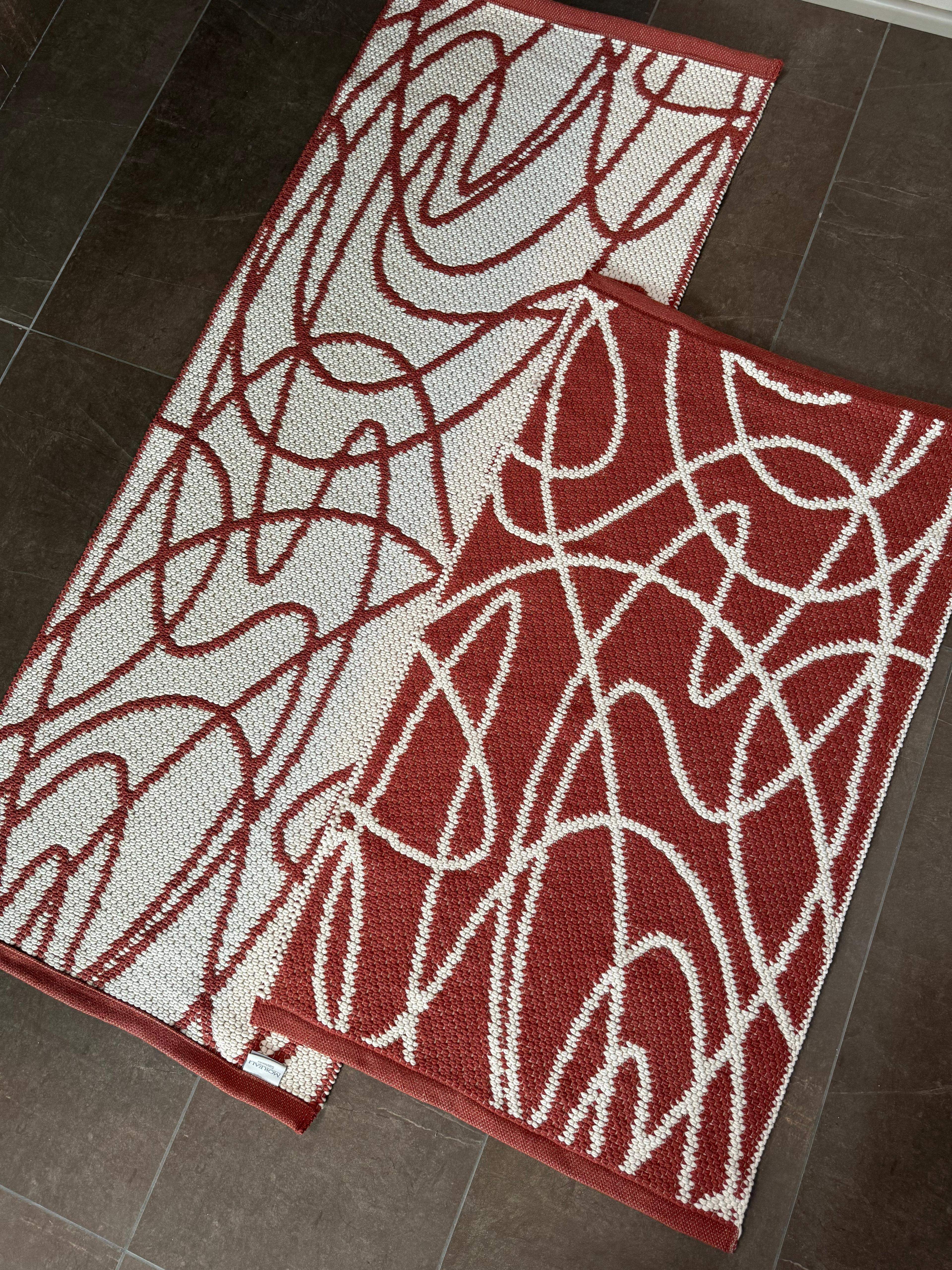 Tappeto Artigianale Lino/Cotone ABSTRACT Soggiorno Moreali Tessile Casa