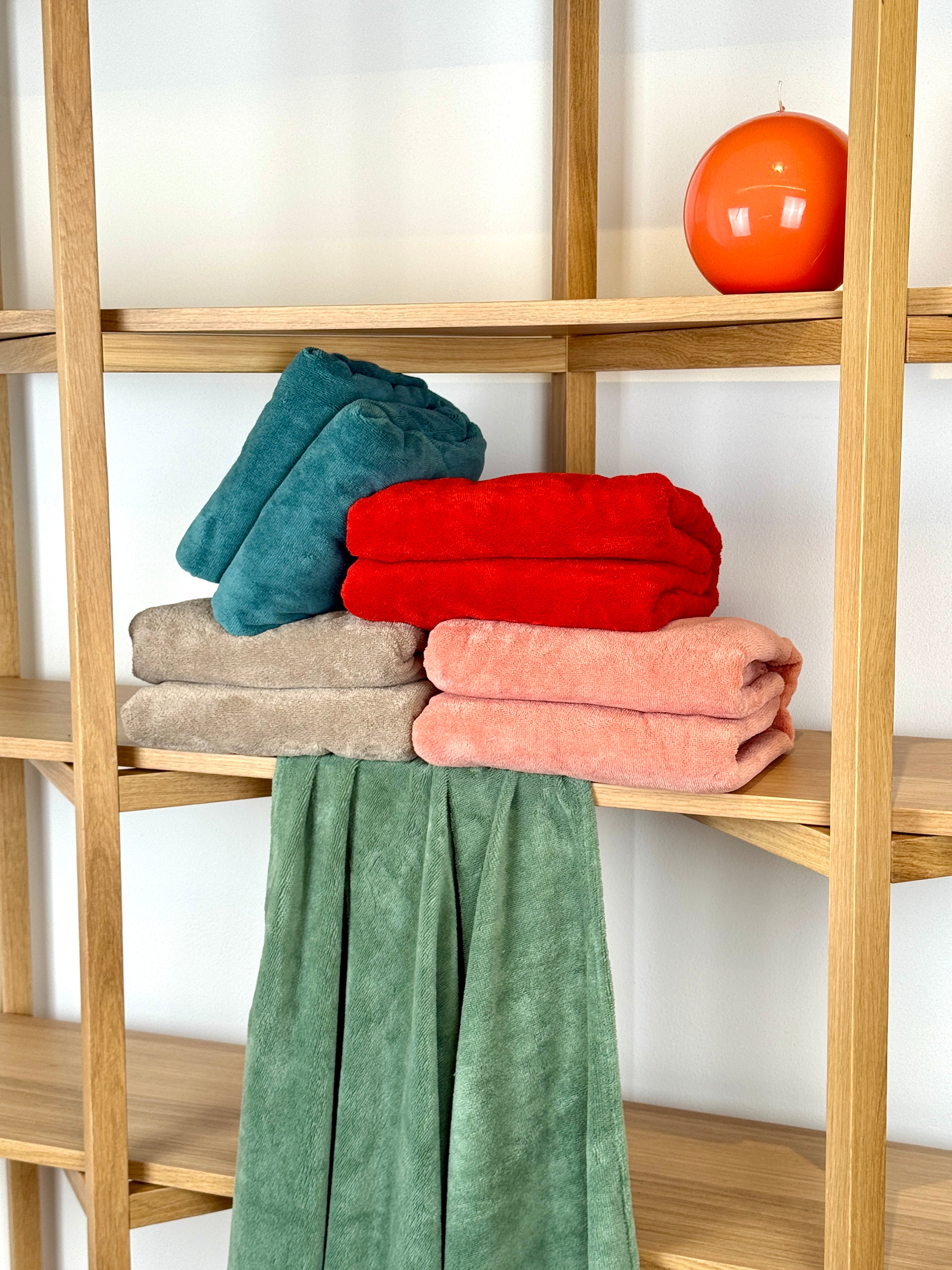 Telo Doccia + Bag BAMBOO Bagno Moreali Tessile Casa