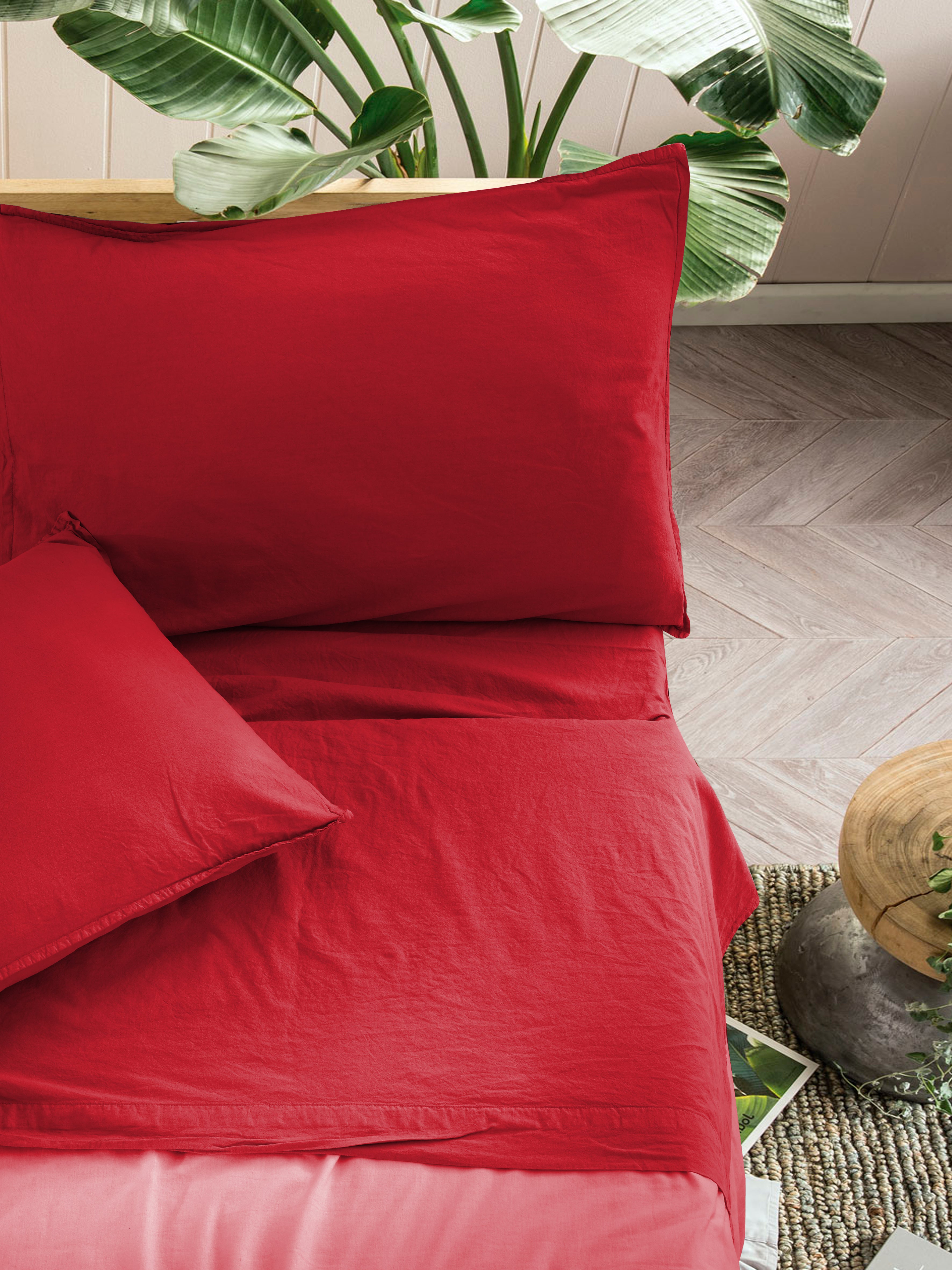 FINE SERIE Parure Lenzuola Cotone No-Stiro ESSENZIALE Letto Moreali Tessile Casa