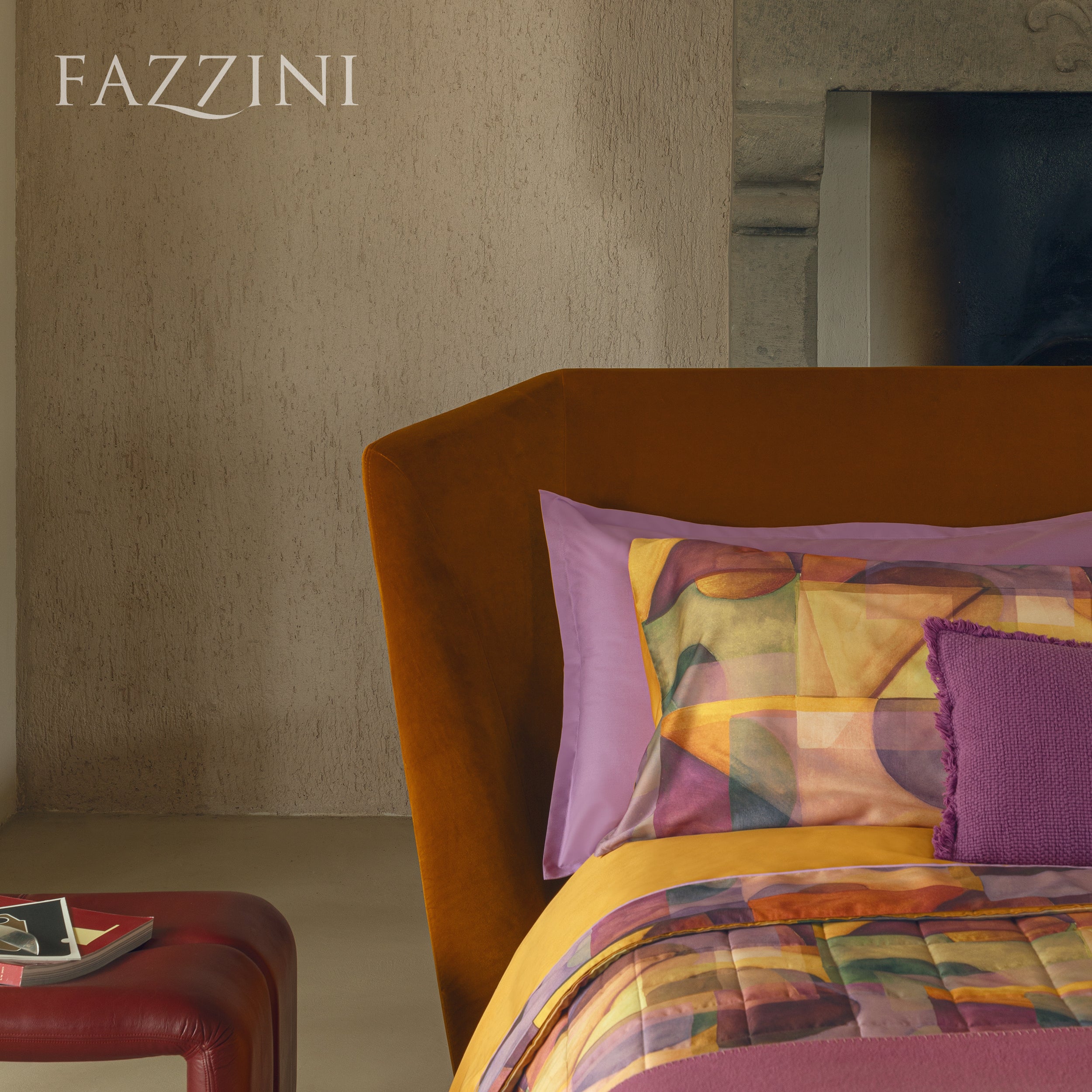 Completo Lenzuola Percalle Paracas Letto Fazzini