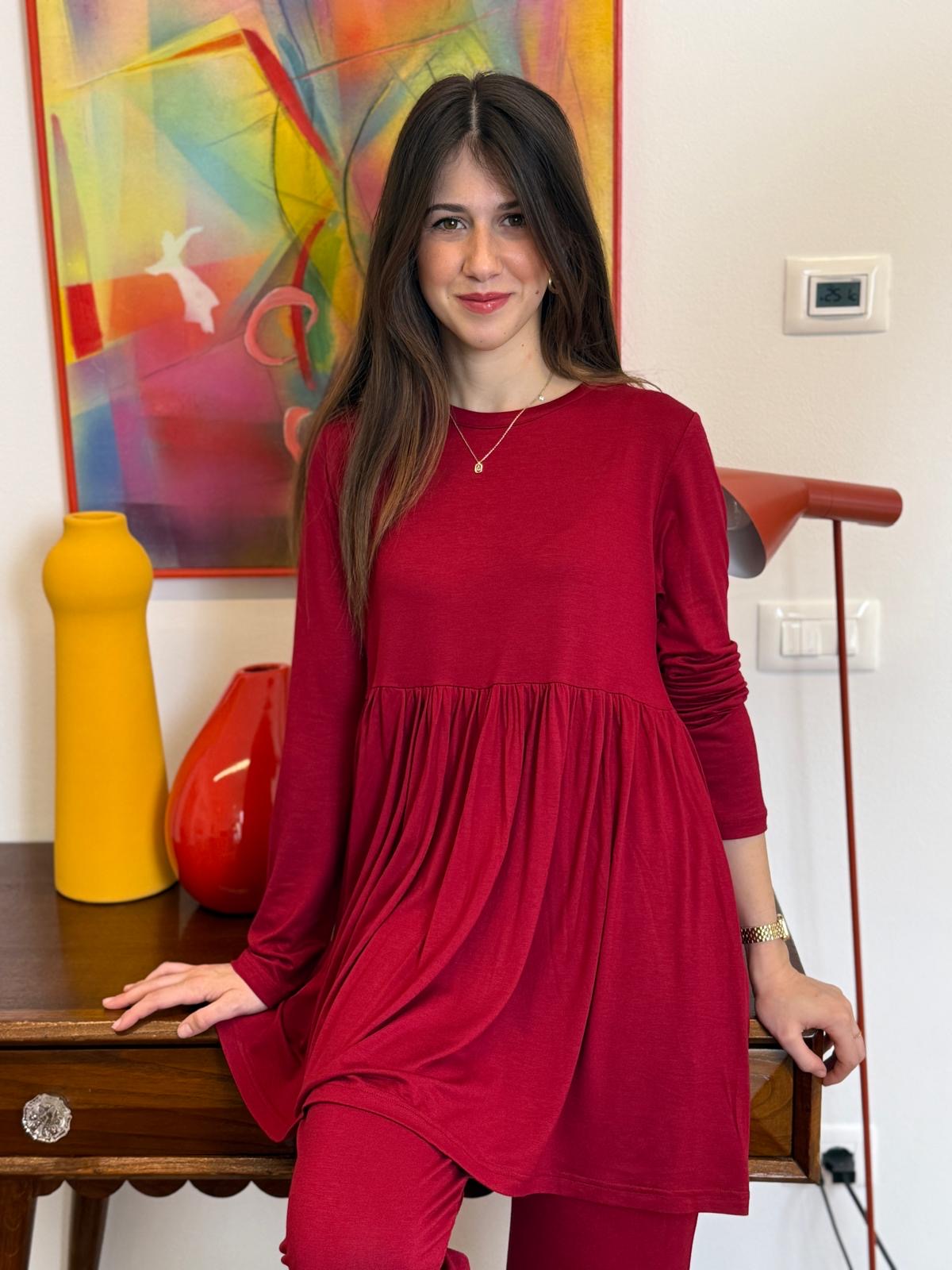 Pigiama Donna Taglio Sartoriale Abbigliamento Moreali Tessile Casa