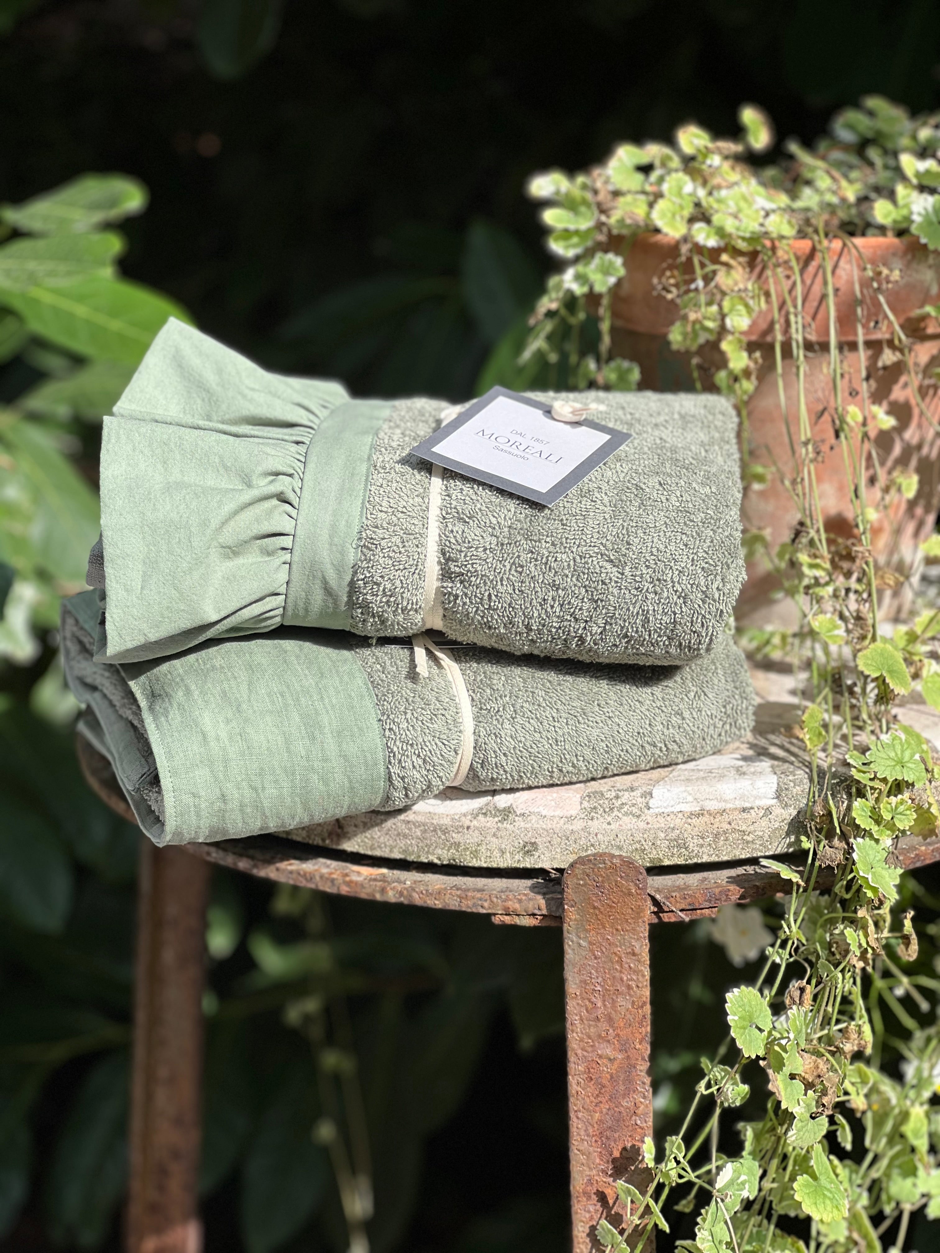 Set Asciugamani Frappa Bagno Moreali Tessile Casa