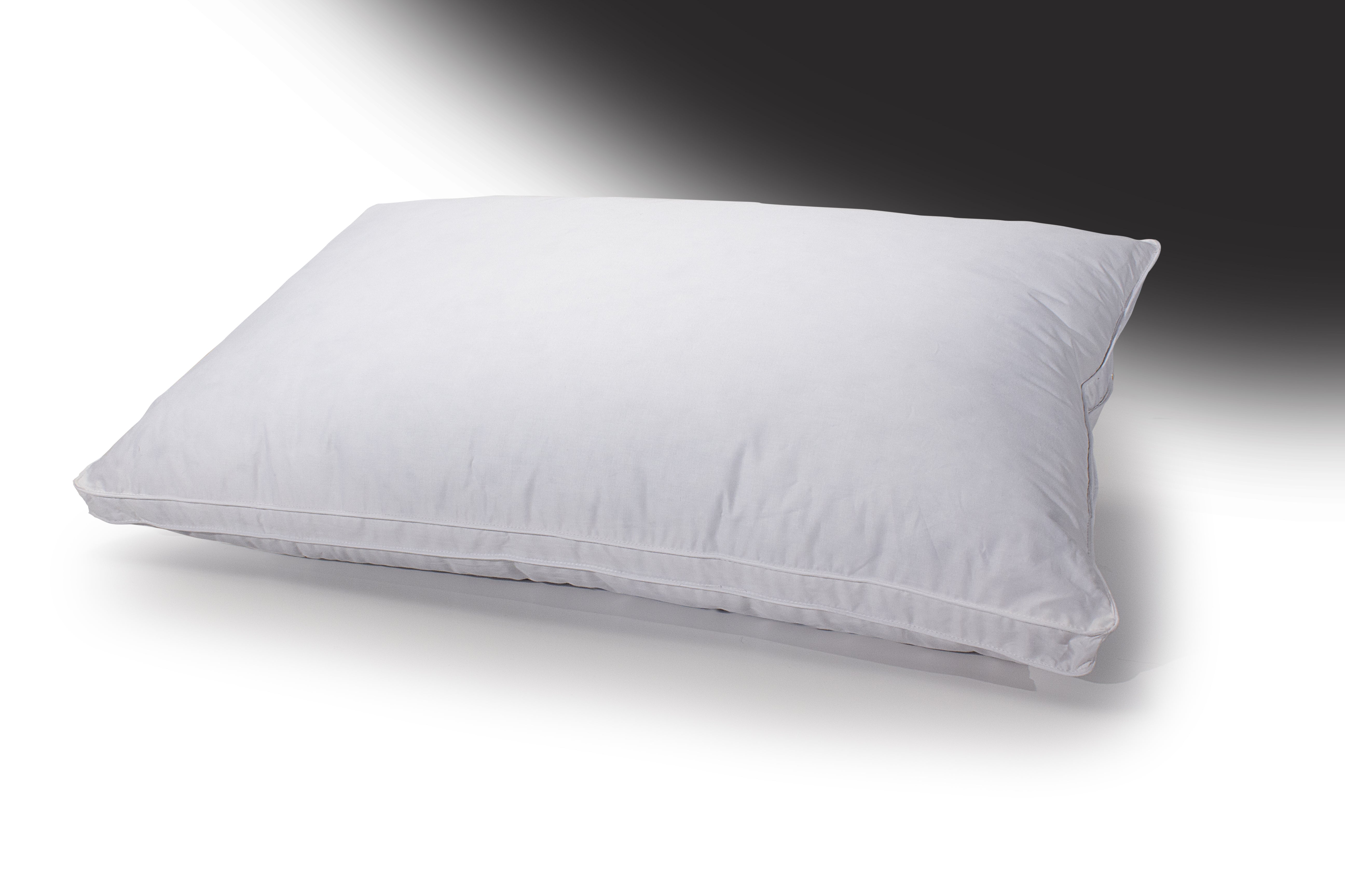 Guanciale Piuma/Piumino Tripla Camera COMFORT - alto sostegno Materasso Cinelli Interno 1000g / Esterno 1000g Bianco