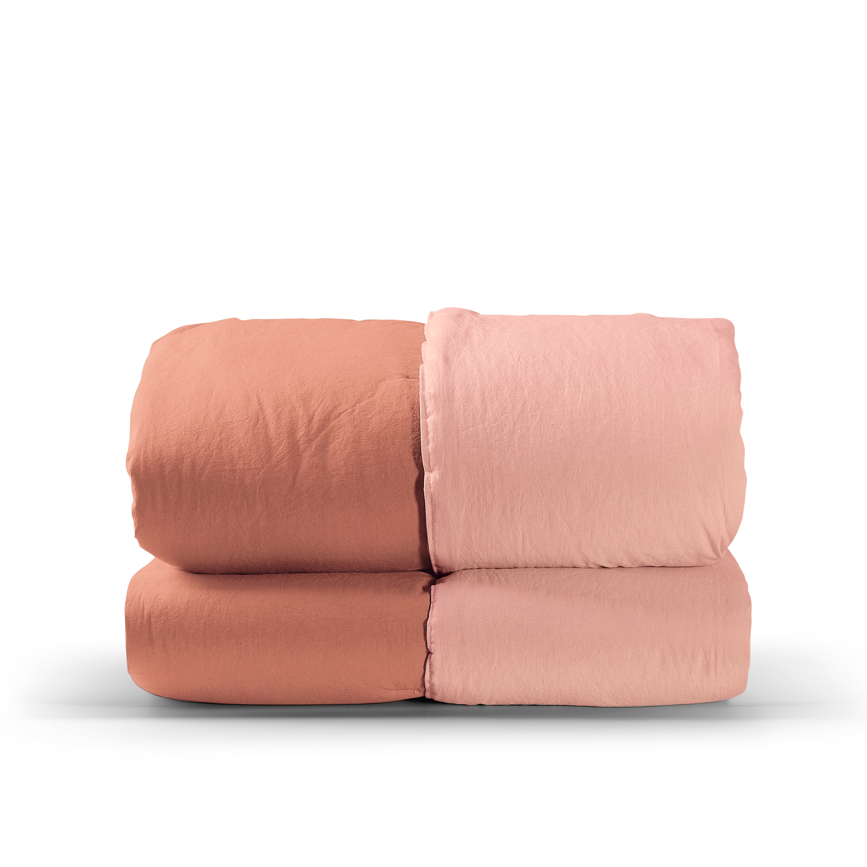 Trapuntino No-Stiro DOUBLE CENTO Letto Moreali Tessile Casa Matrimoniale 270 x 270 Fard/Marrakech