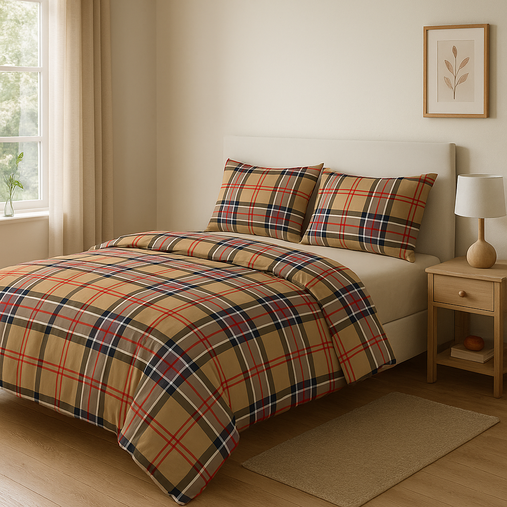 Parure Copripiumino BOSSI Windsor Letto Bossi Matrimoniale Tinto Filo