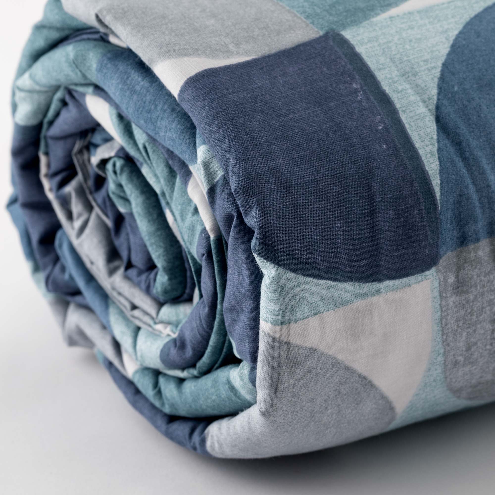 Parure Copripiumino Cotone Stampato Cassio Letto Riviera