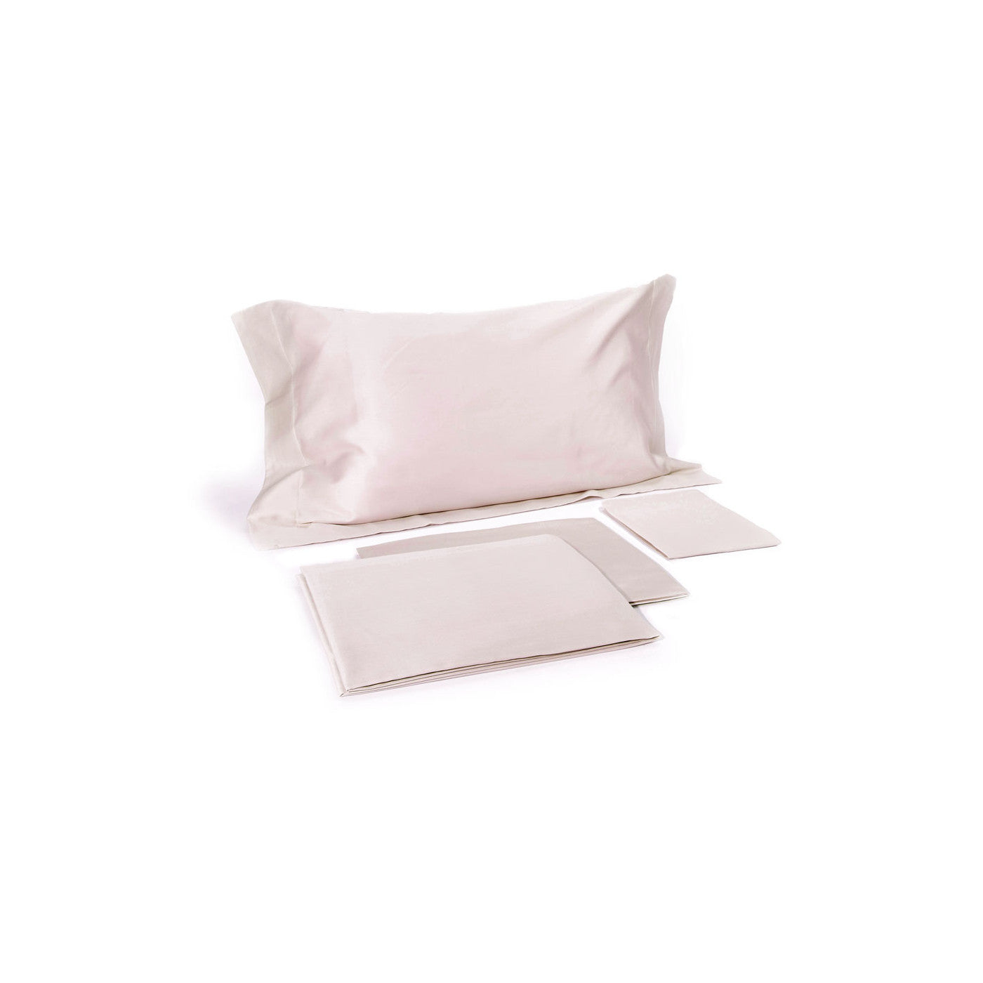 Completo Lenzuola Raso Satin Elegance Letto Moreali Tessile Casa Matrimoniale Verbena