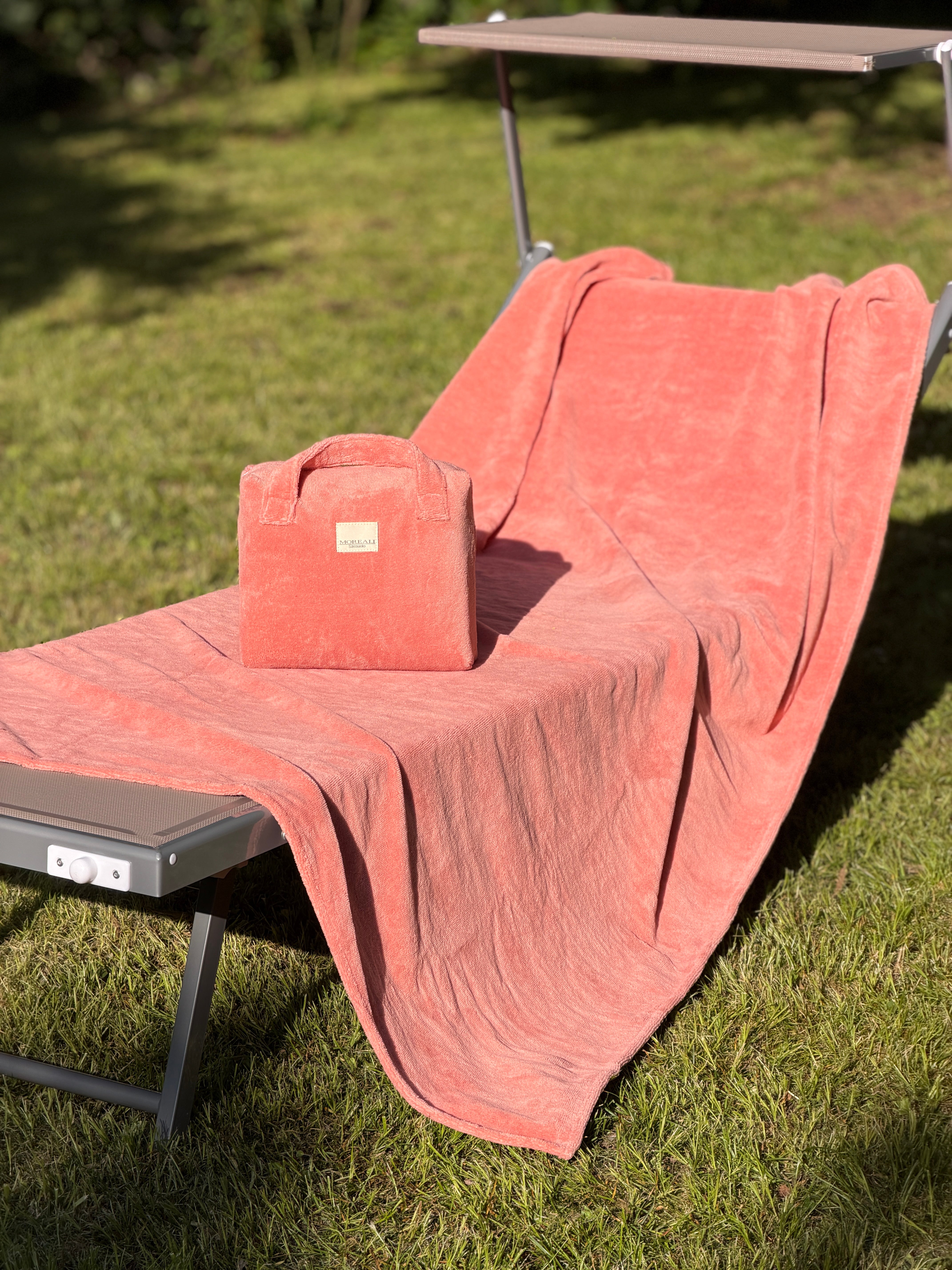 Telo Mare/Doccia + Bag BAMBOO Bagno Moreali Tessile Casa