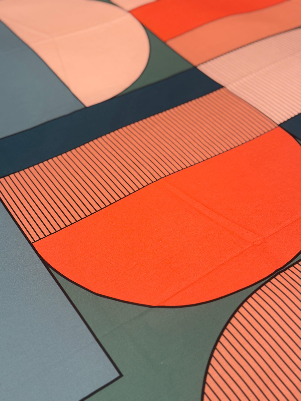 POPUP - Parure Copripiumino Stampa Digitale PATTERN Letto Moreali Tessile Casa