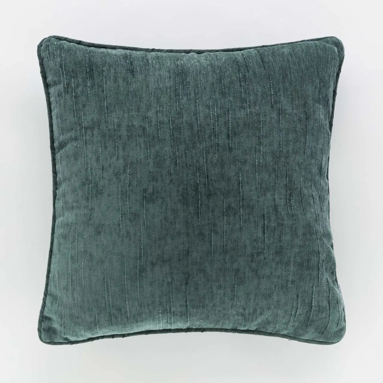 Cuscino Arredo Ciniglia Fiammata Lorey Soggiorno Riviera 50 x 50 Verde Bosco