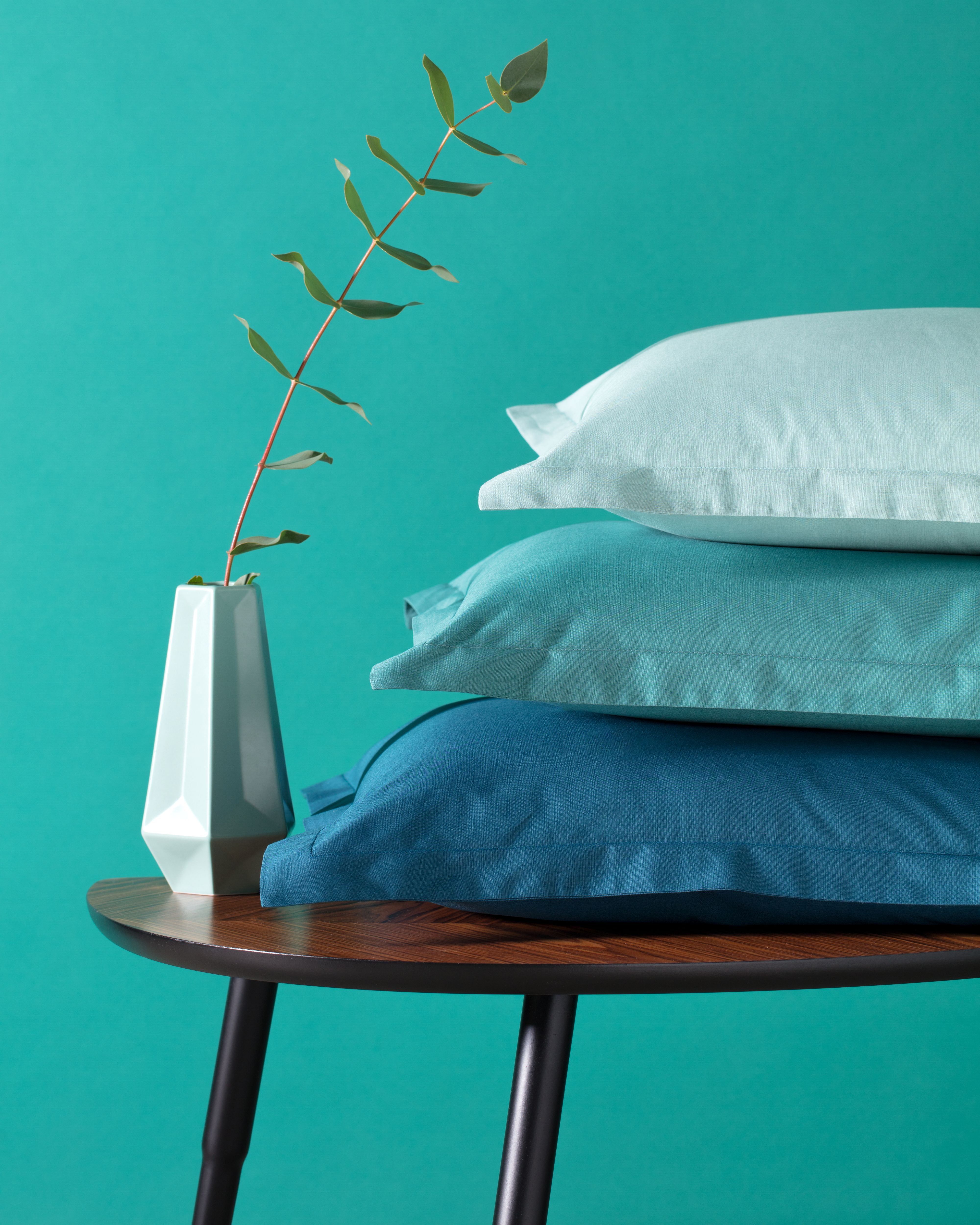 Coppia Federe Cotone MADAPOLAM Letto Riviera