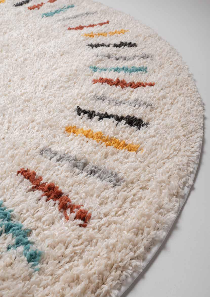 Tappeto Soggiorno Rotondo Kalos Soggiorno Moreali Tessile Casa