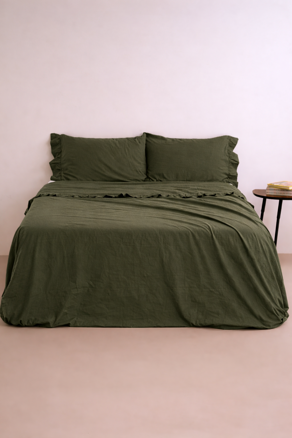 Parure Lenzuola No-Stiro FRAPPA Letto Moreali Tessile Casa Matrimoniale Eden