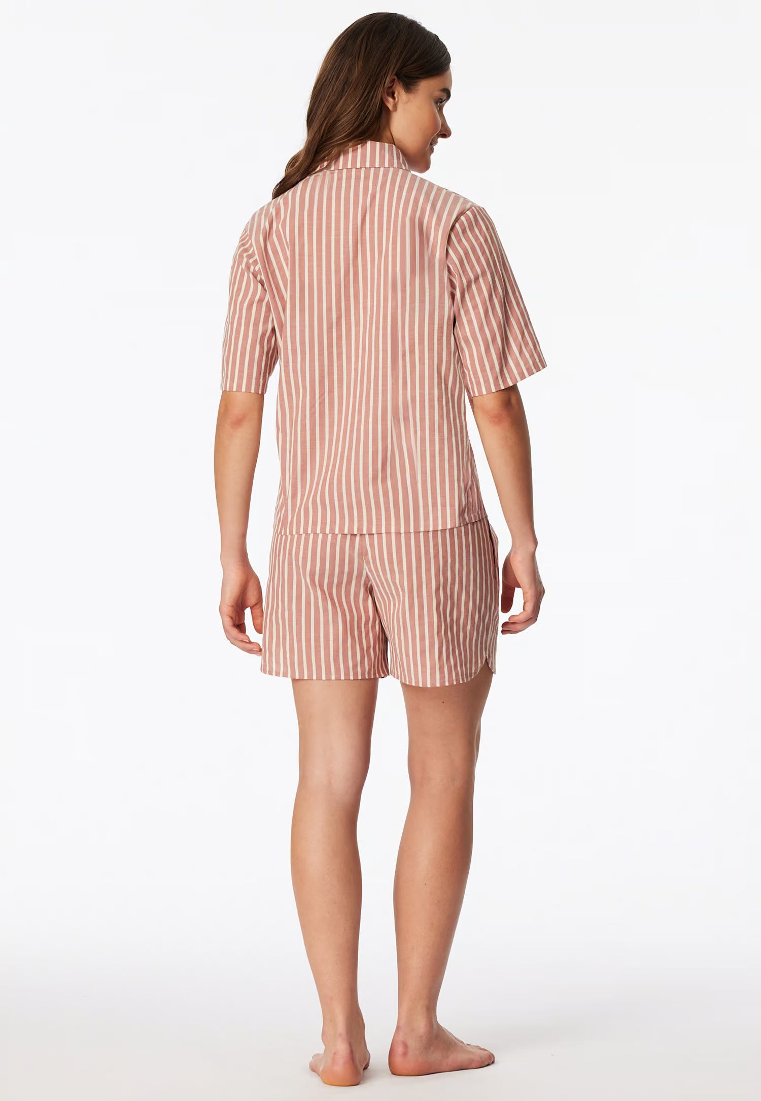 Pigiama Corto Aperto Stripes Marrakech Abbigliamento Schiesser