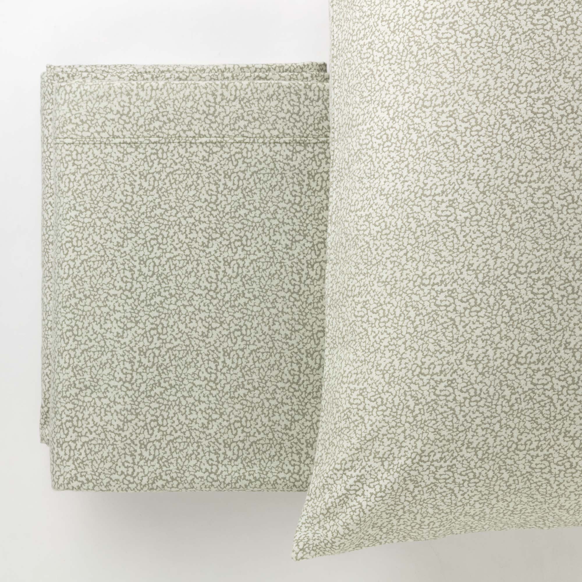 POPUP - Completo Lenzuola Flanella Cotone Stampato Cloudette Letto Riviera