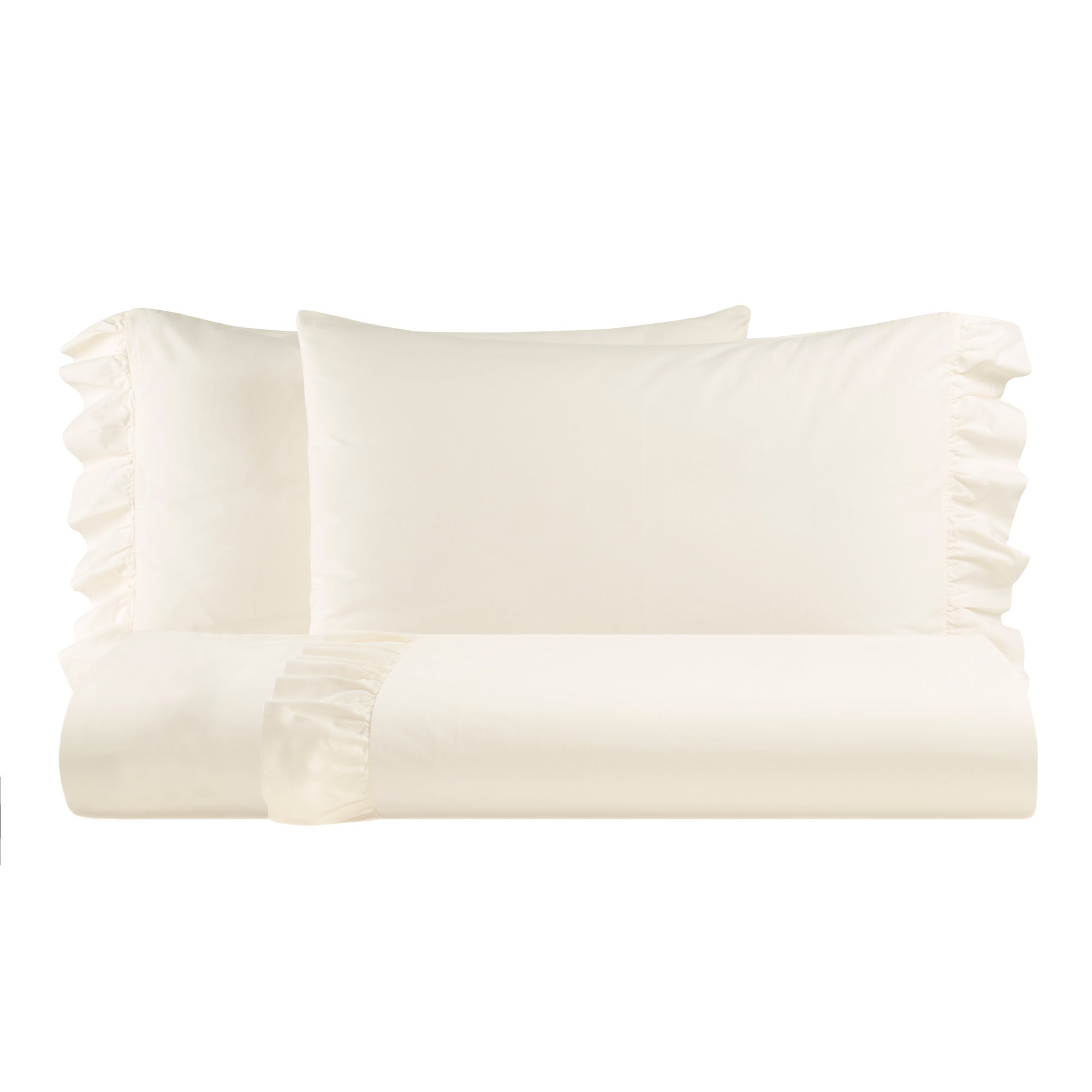 FINE SERIE Parure Lenzuola No-Stiro FRAPPA LAB Letto Moreali Tessile Casa