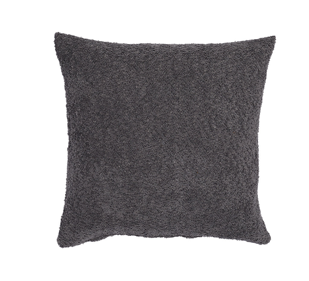 Fodera Cuscino Arredo BOUCLÈ Made in Italy Soggiorno Moreali Tessile Casa 35 x 50 Grigio 14