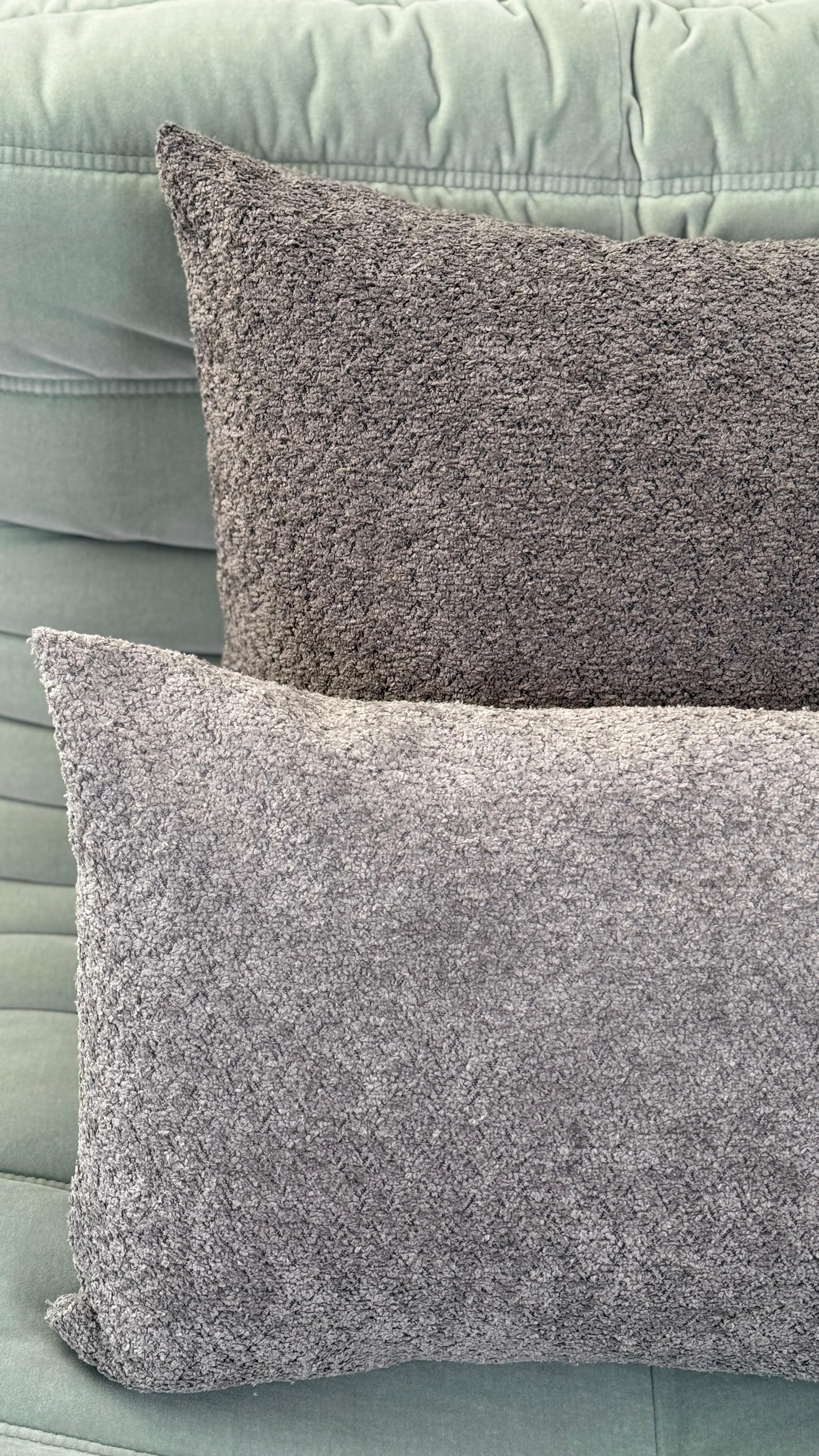 Fodera Cuscino Arredo BOUCLÈ Made in Italy Soggiorno Moreali Tessile Casa