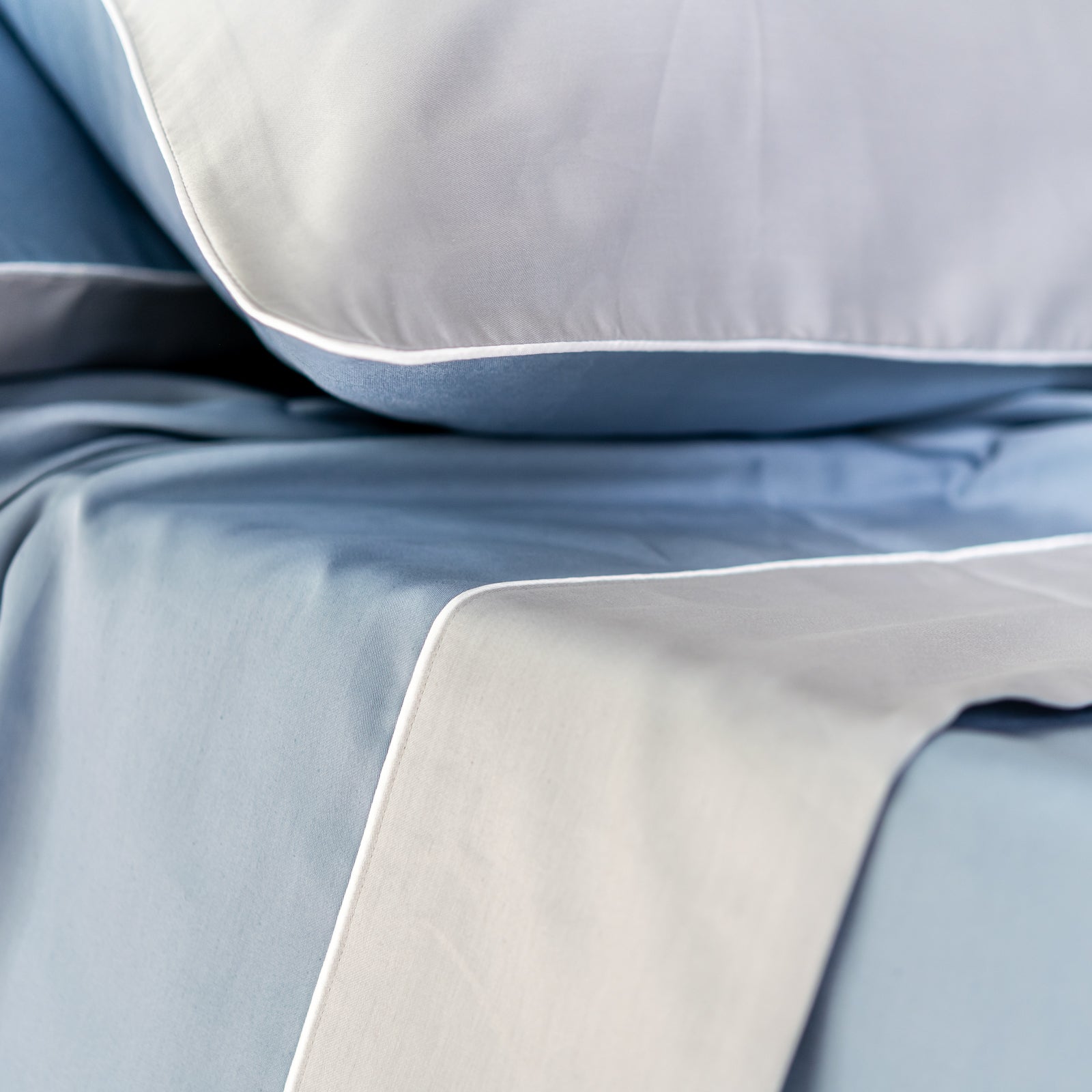 Parure Lenzuola Raso Cotone Double Letto Moreali Tessile Casa