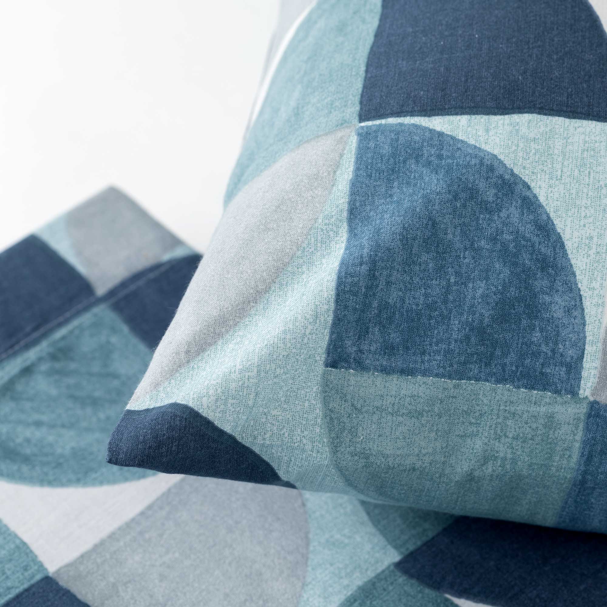 Completo Lenzuola Cotone Stampato Cassio Letto Riviera