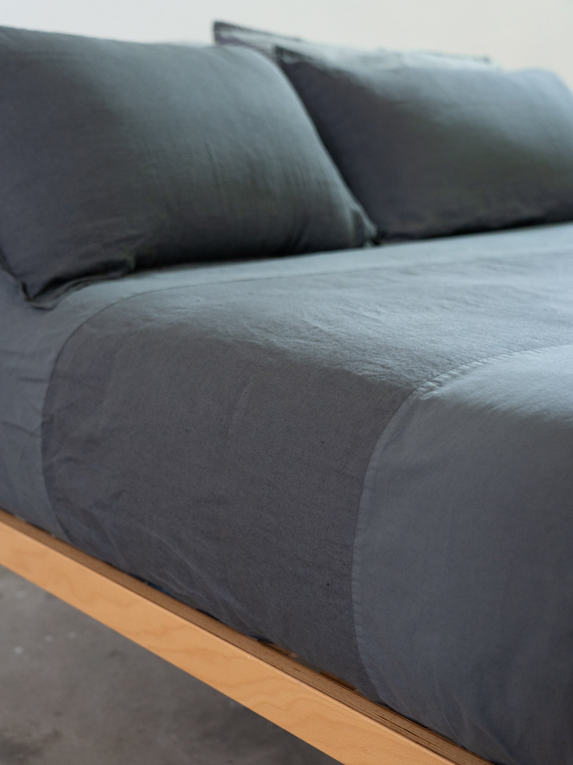 Parure Copripiumino No-Stiro Lino/Cotone NIRANO Letto Moreali Tessile Casa