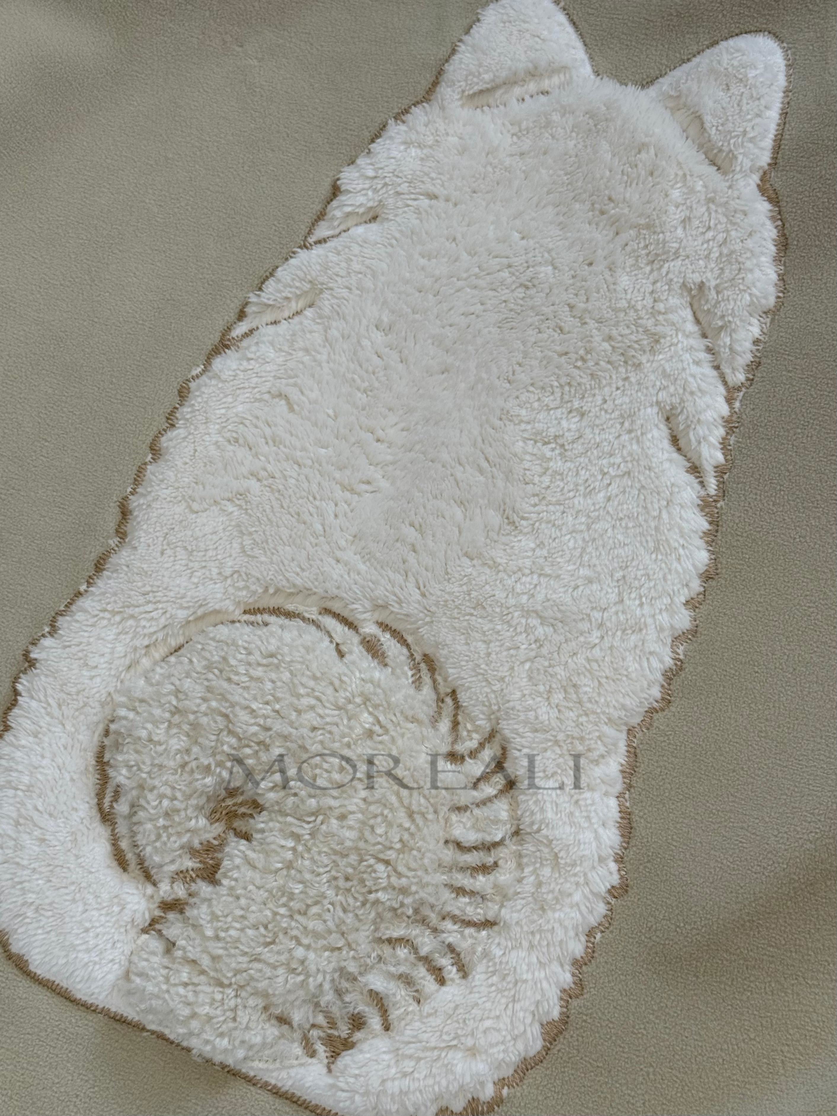 Plaid Pile Battuto Ricamato 'Volpino' Soggiorno Maryplaid