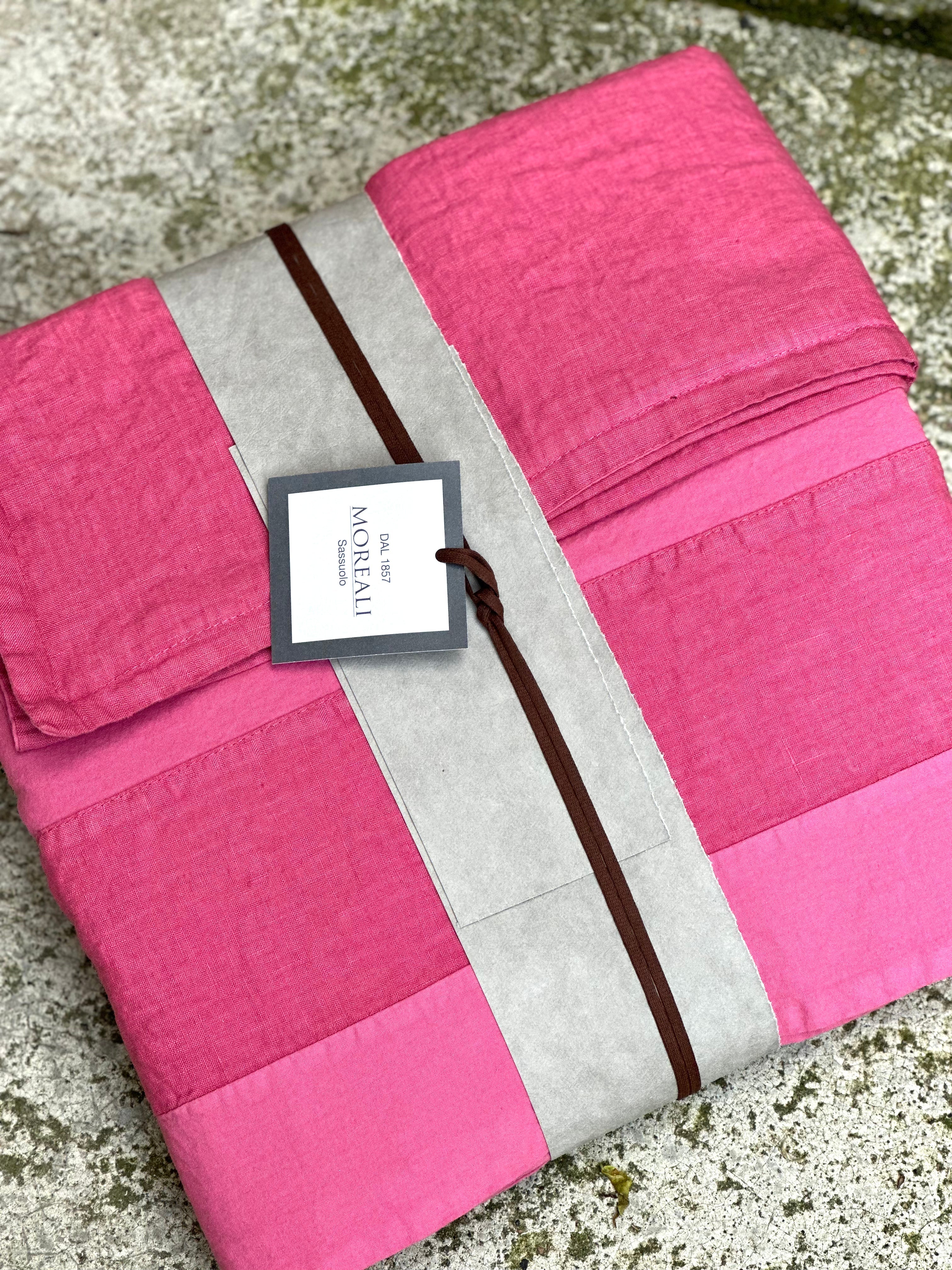 POPUP - Parure Lenzuola No-Stiro NIRANO LAB Singolo Letto Moreali Tessile Casa Singolo Magenta